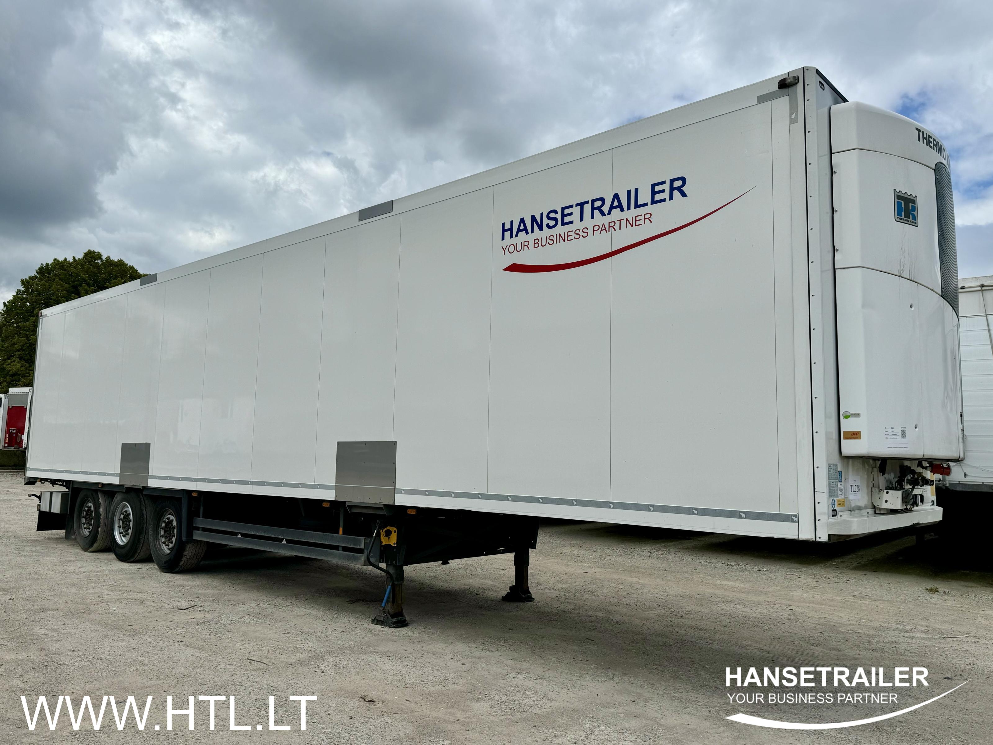 2017 Semitrailer Reefer Schmitz SKO 24 Multitemp DoubleDeck Lift axle