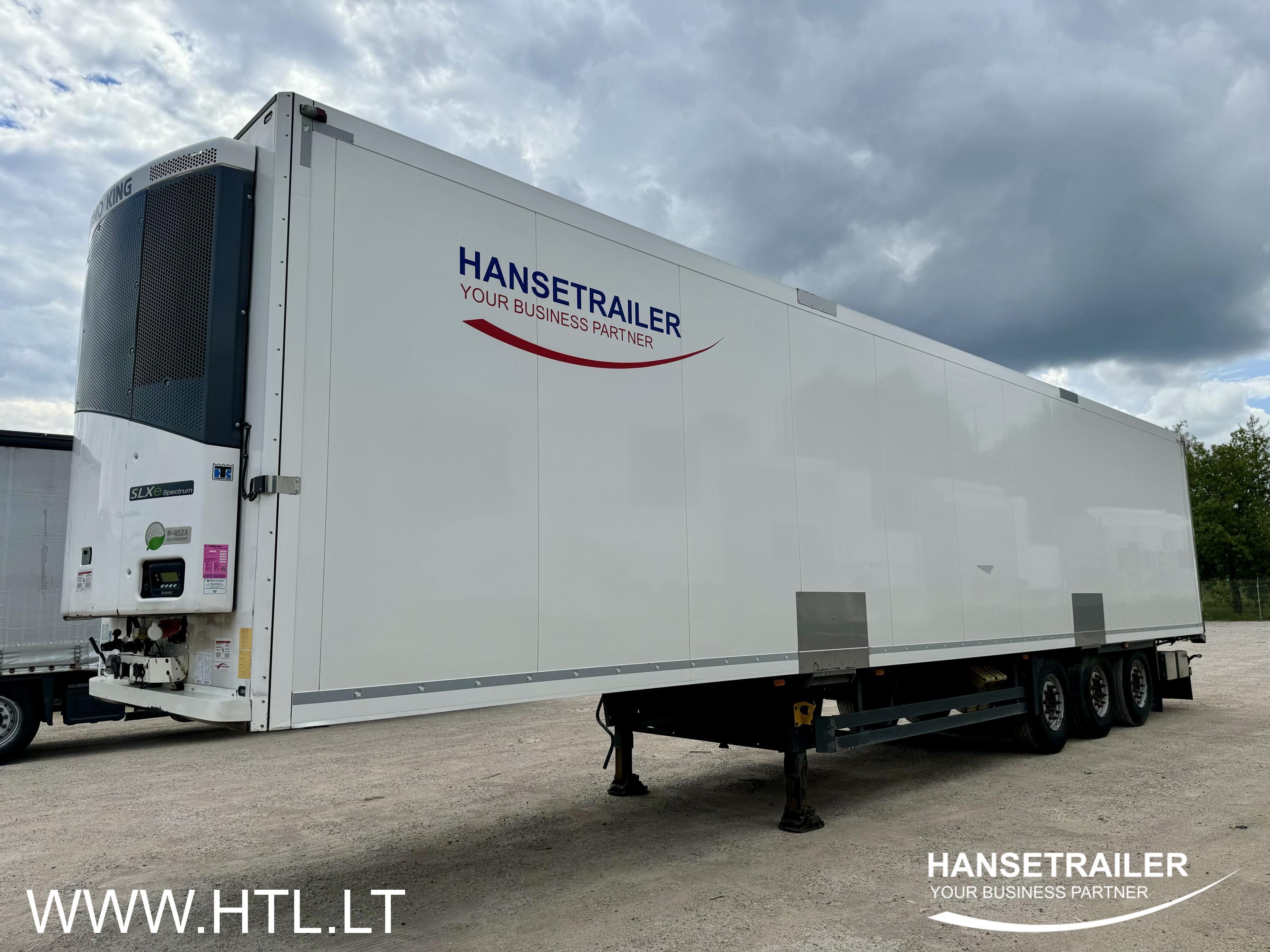 2017 Poolhaagis Külmik Schmitz SKO 24 Multitemp DoubleDeck Lift axle