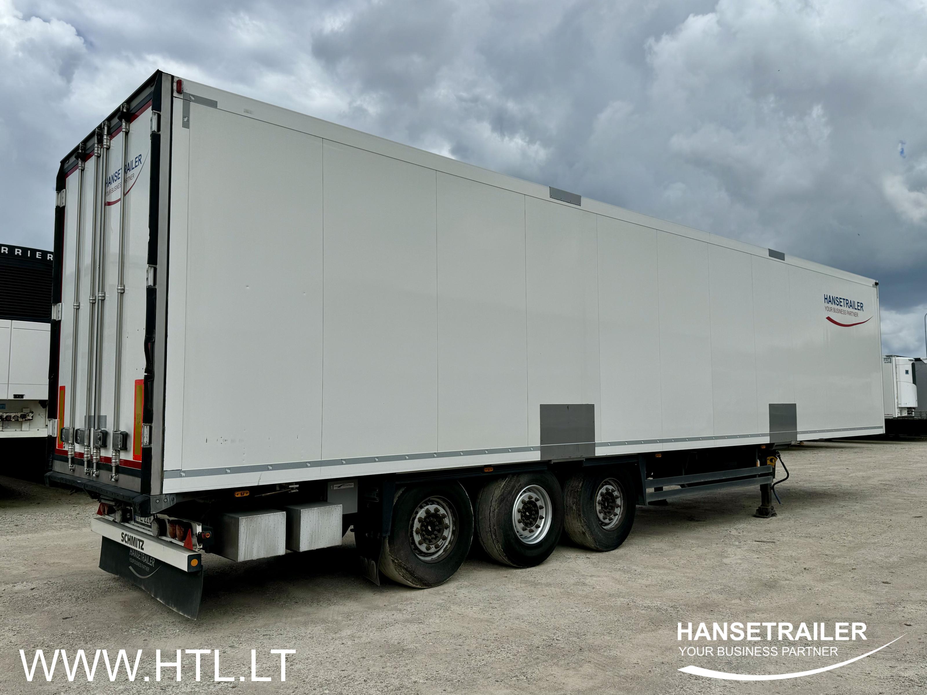 2017 Poolhaagis Külmik Schmitz SKO 24 Multitemp DoubleDeck Lift axle