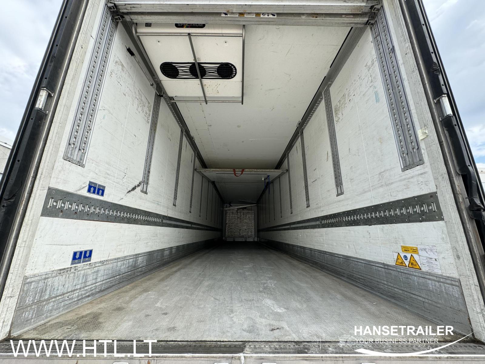 2017 Semitrailer Reefer Schmitz SKO 24 Multitemp DoubleDeck Lift axle