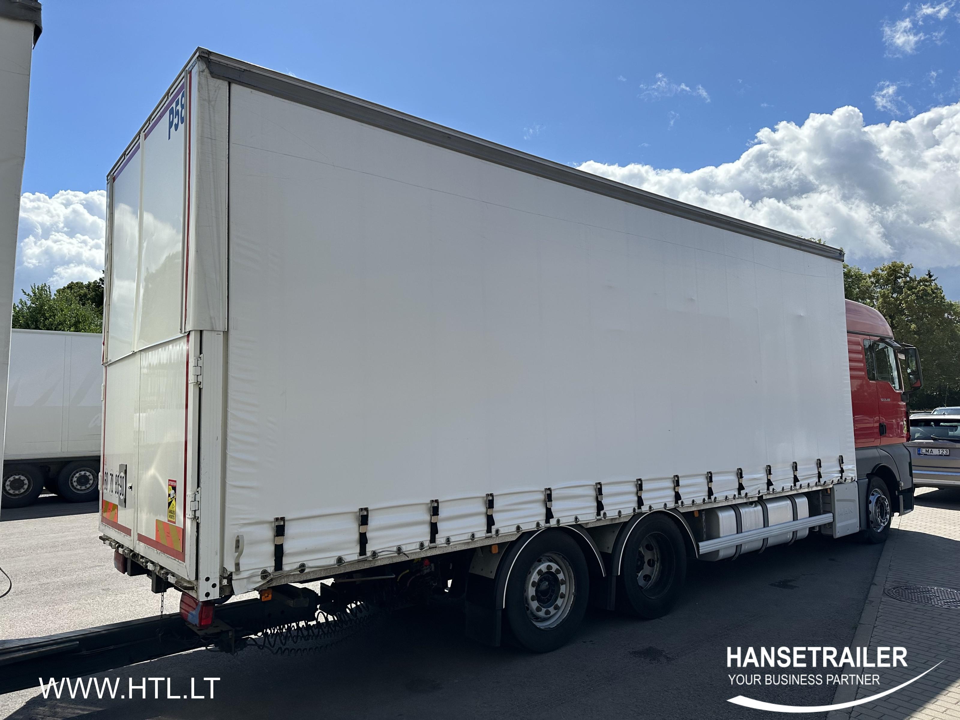 2016 Autolastzug Sattelcurtainsider MAN TGX