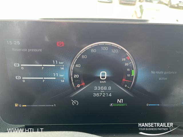 Mercedes-Benz Actros 1845 GIGA Space Atvykstanti