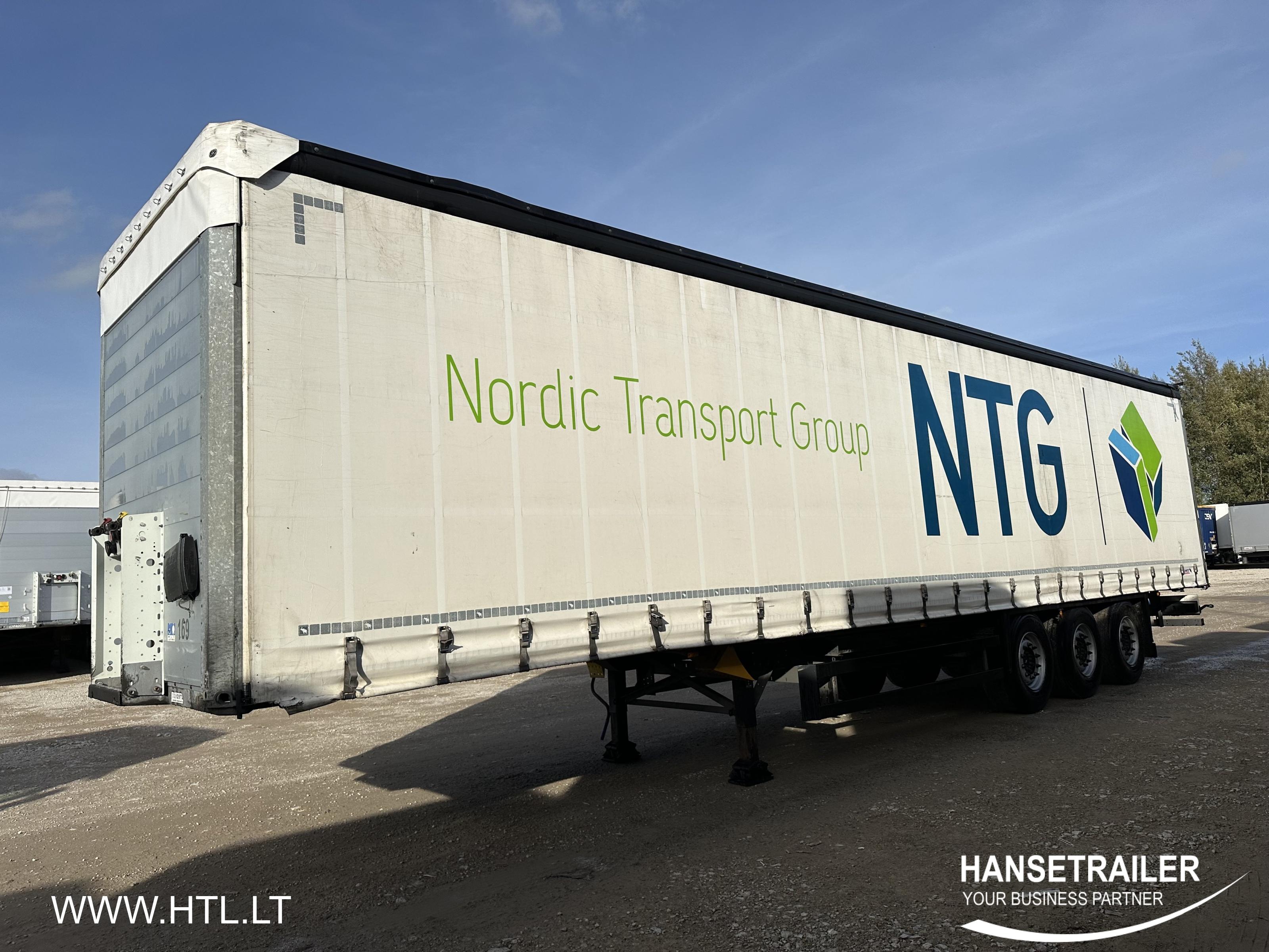 2018 Sattelanhänger Sattelcurtainsider Schmitz SCS 24/L 332096 km