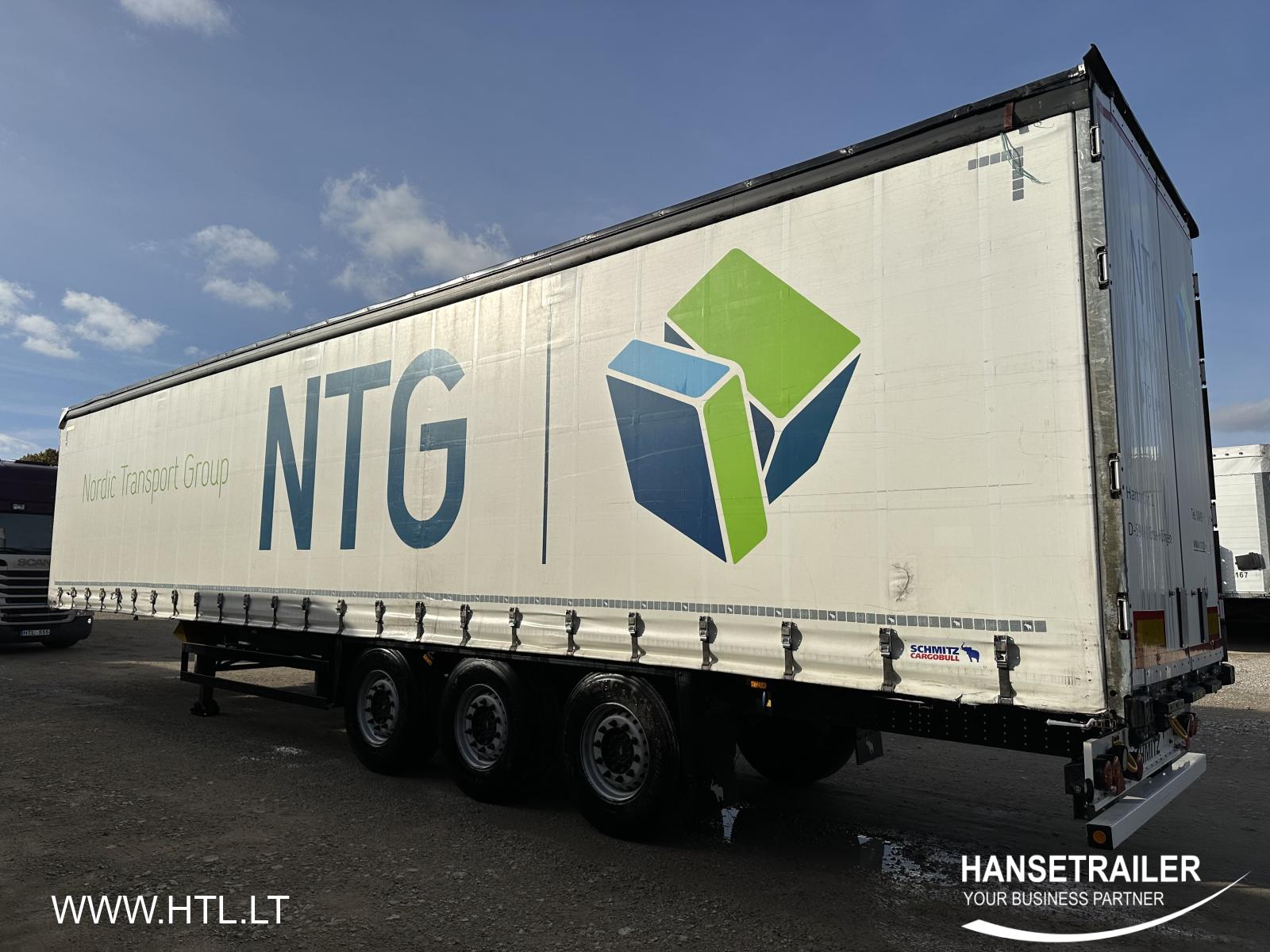 2018 Sattelanhänger Sattelcurtainsider Schmitz SCS 24/L 332096 km