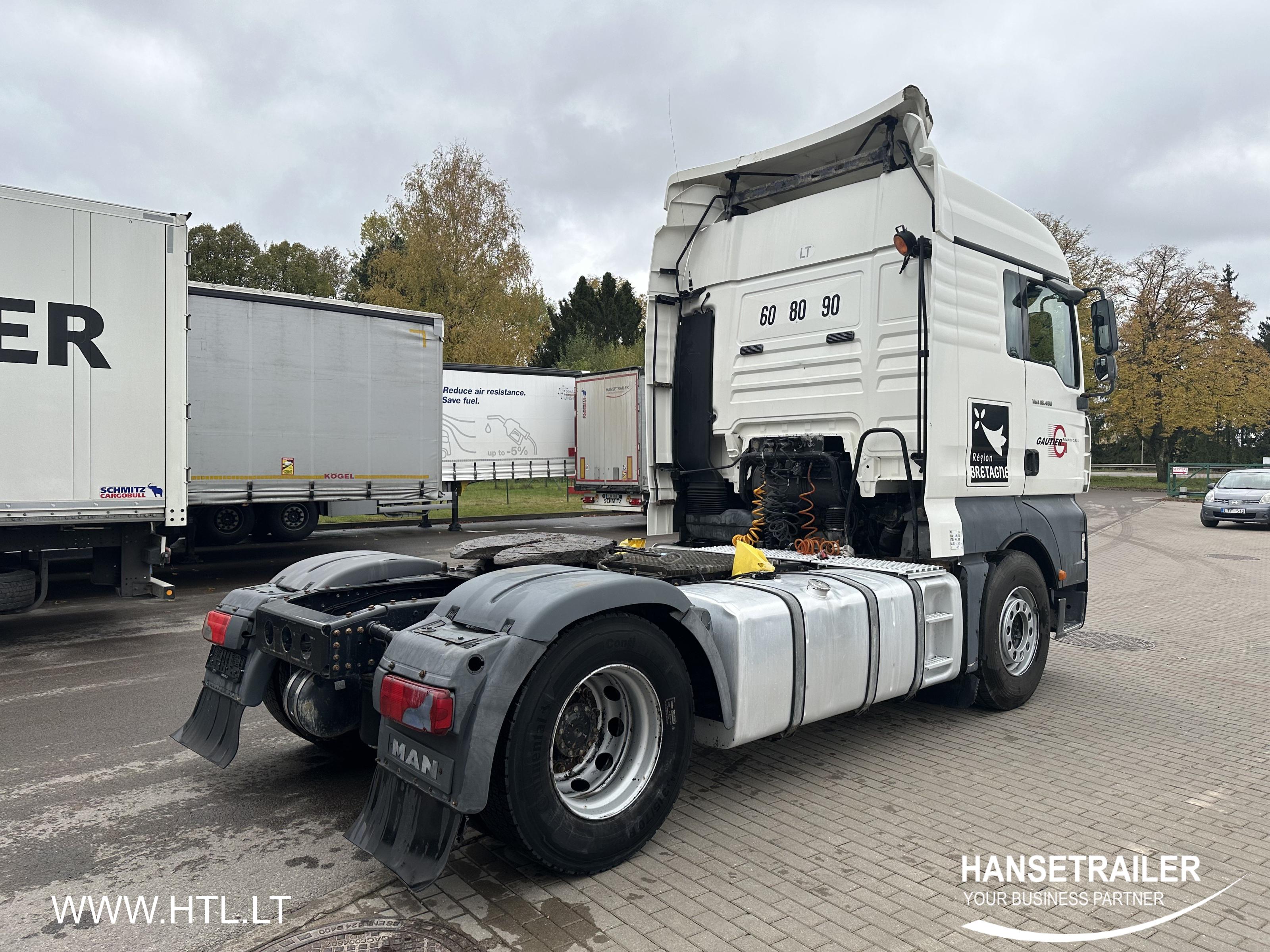 2008 Ciæýarówka 4x2 MAN TGA 18.480 Retarder Hydraulic