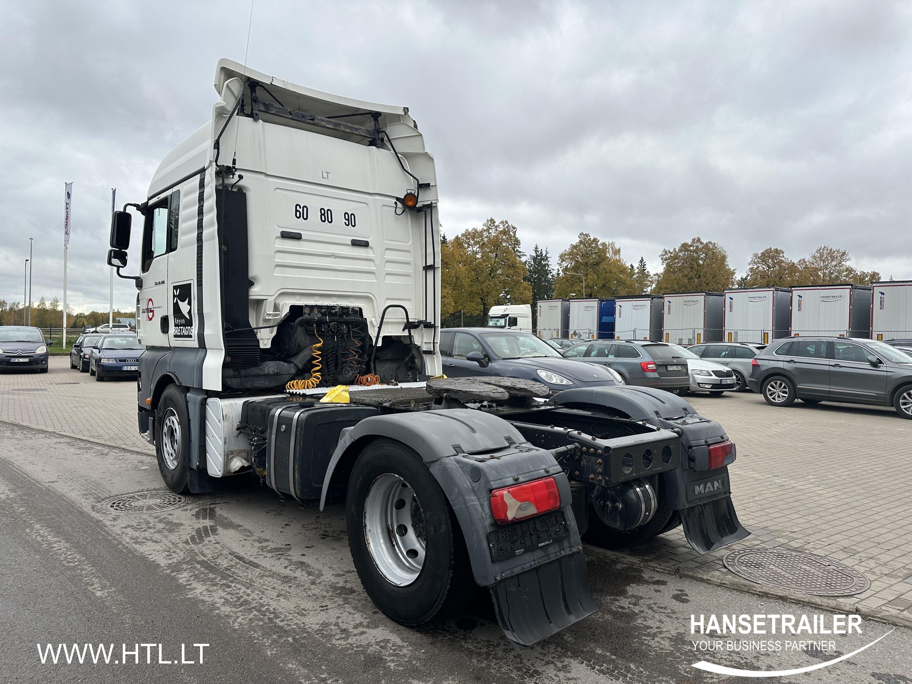 2008 Ciæýarówka 4x2 MAN TGA 18.480 Retarder Hydraulic