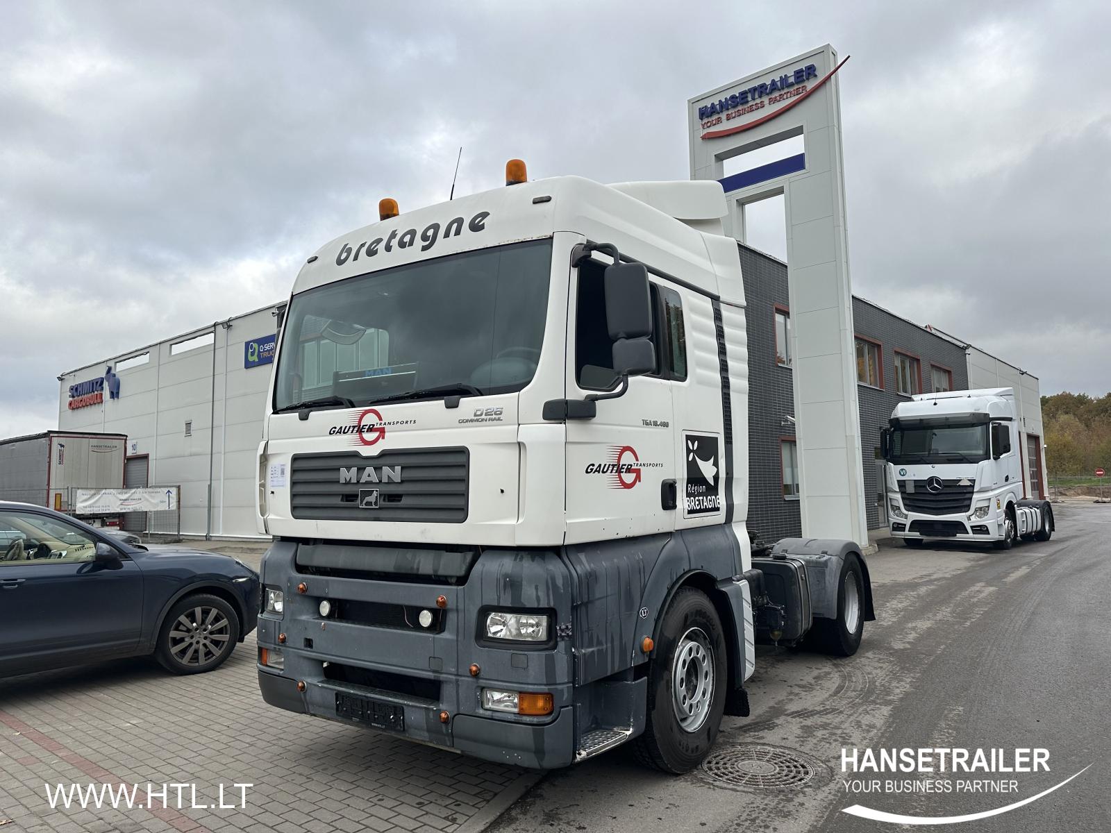 2008 Vilcējs 4x2 MAN TGA 18.480 Retarder Hydraulic