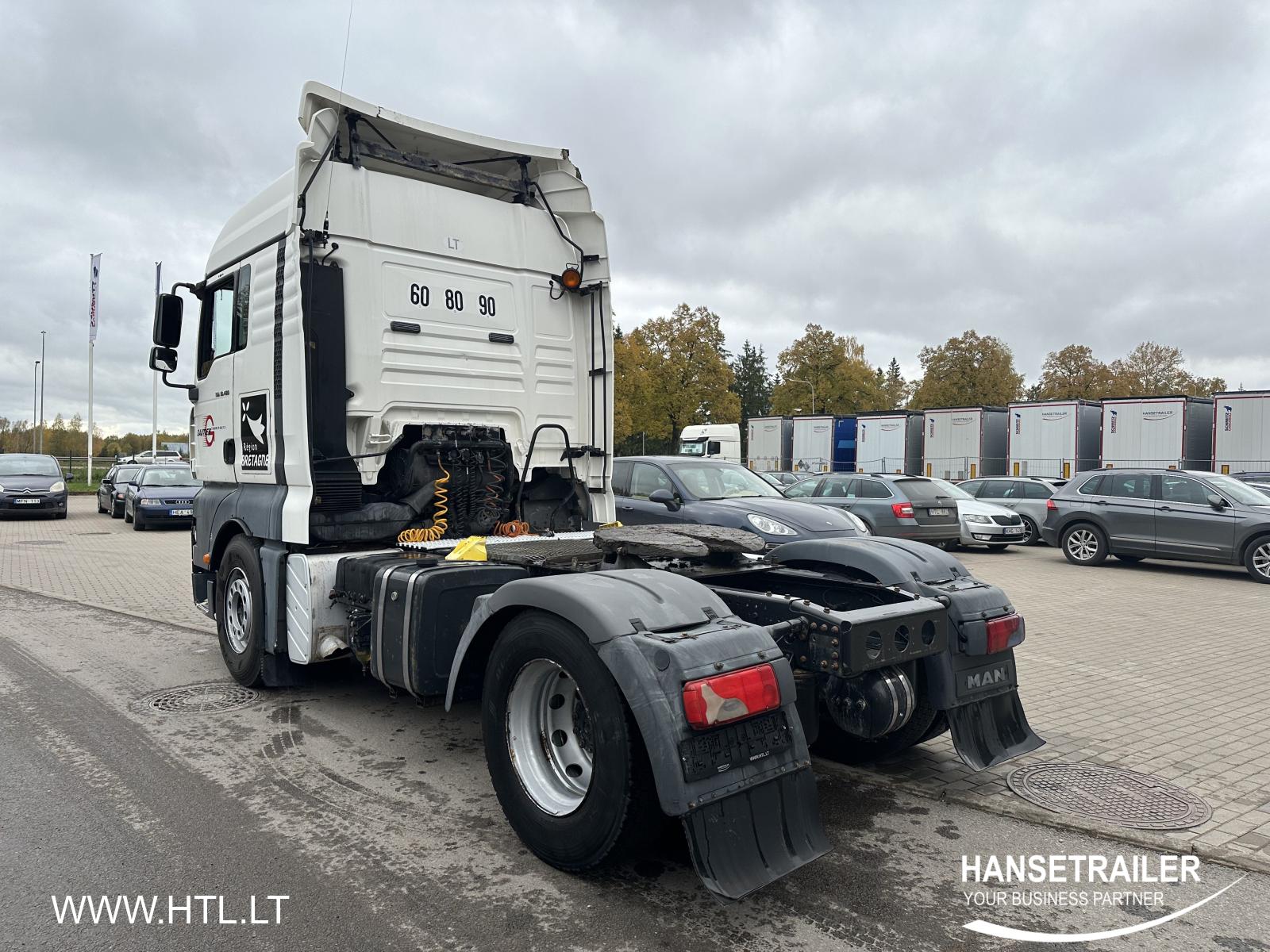 2008 Vilcējs 4x2 MAN TGA 18.480 Retarder Hydraulic