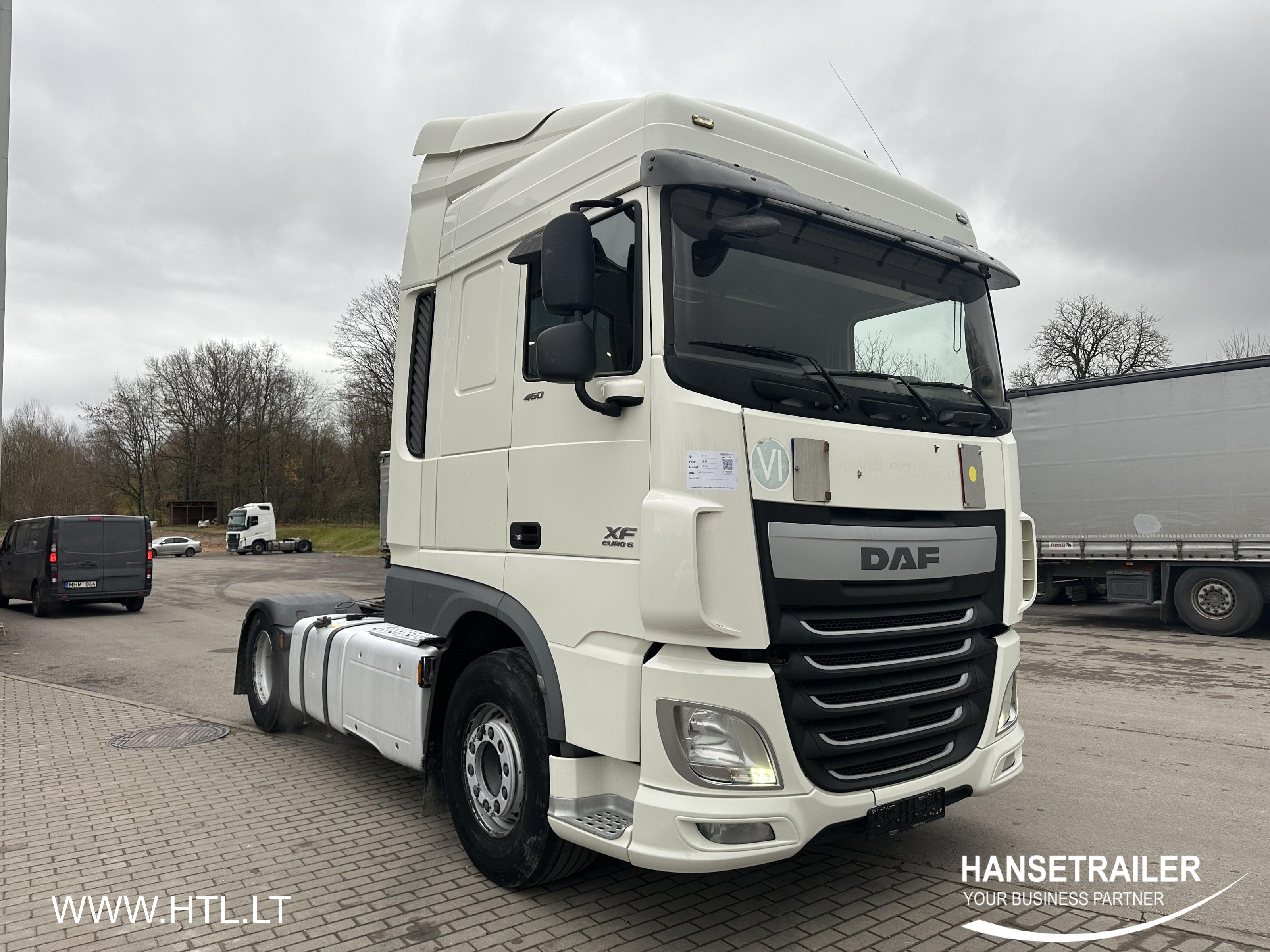 2014 Тягач 4x2 DAF XF 460 FT