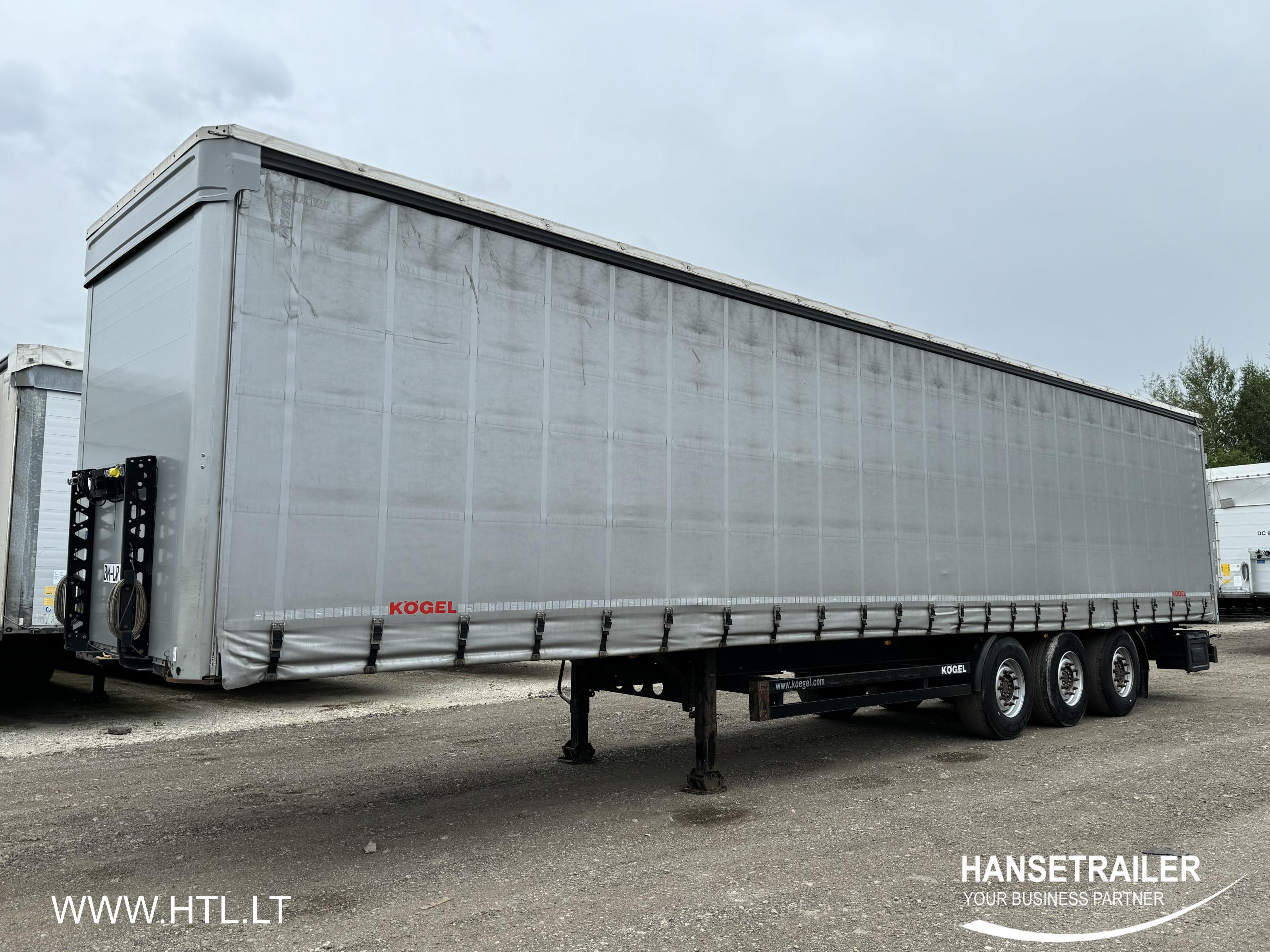 2018 Semitrailer Curtainsider Koegel SN 24