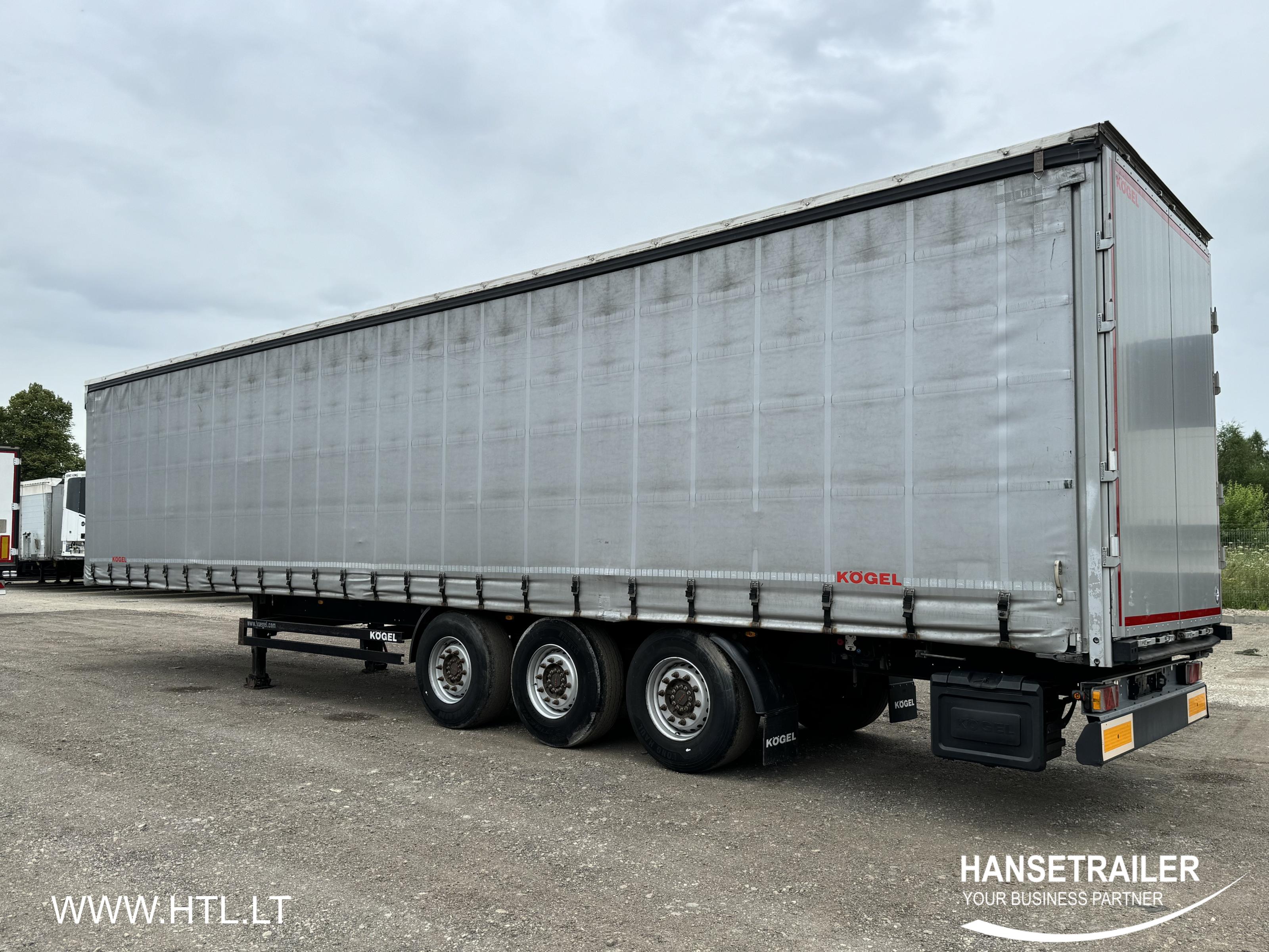 2018 Sattelanhänger Sattelcurtainsider Koegel SN 24