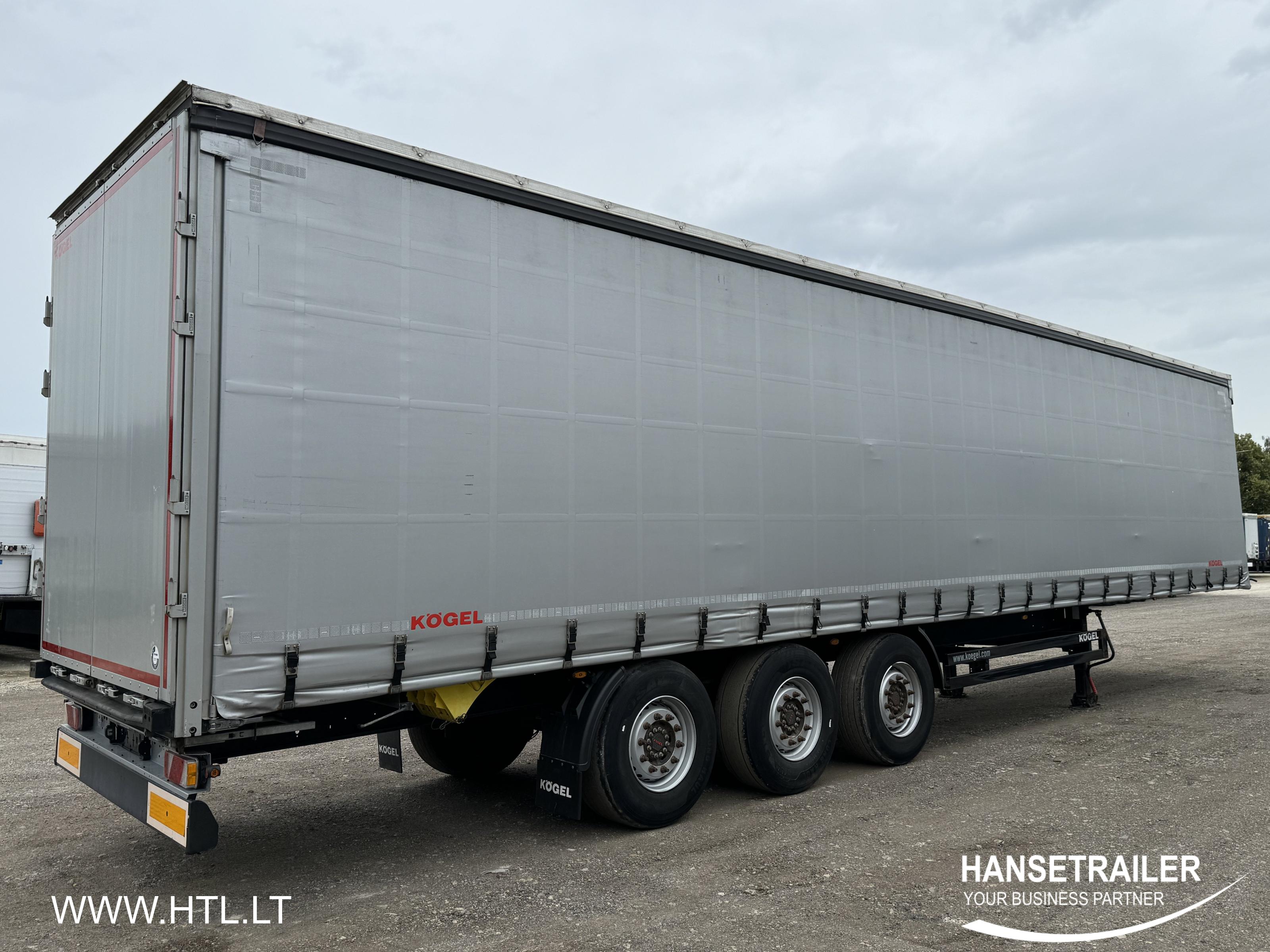 2018 Semitrailer Curtainsider Koegel SN 24