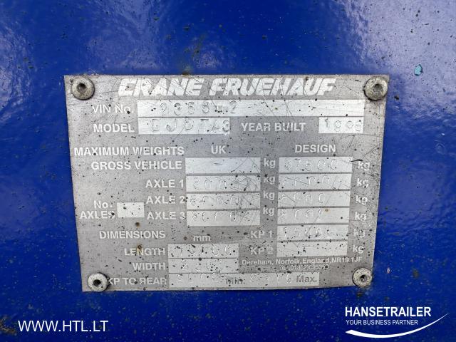 CRANE FRUEHAUF DJD TA3 50 m3