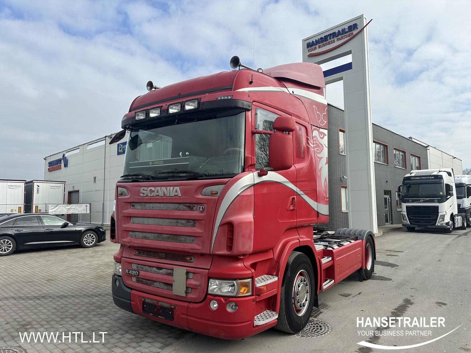 2008 Тягач 4x2 Scania R420 New clutch nauja sankaba