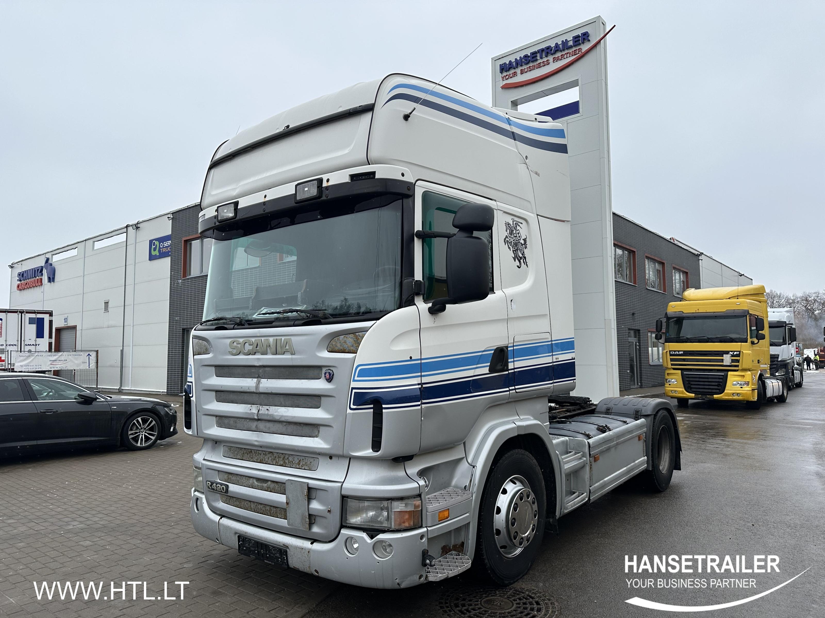 2008 tracteurs 4x2 Scania R420