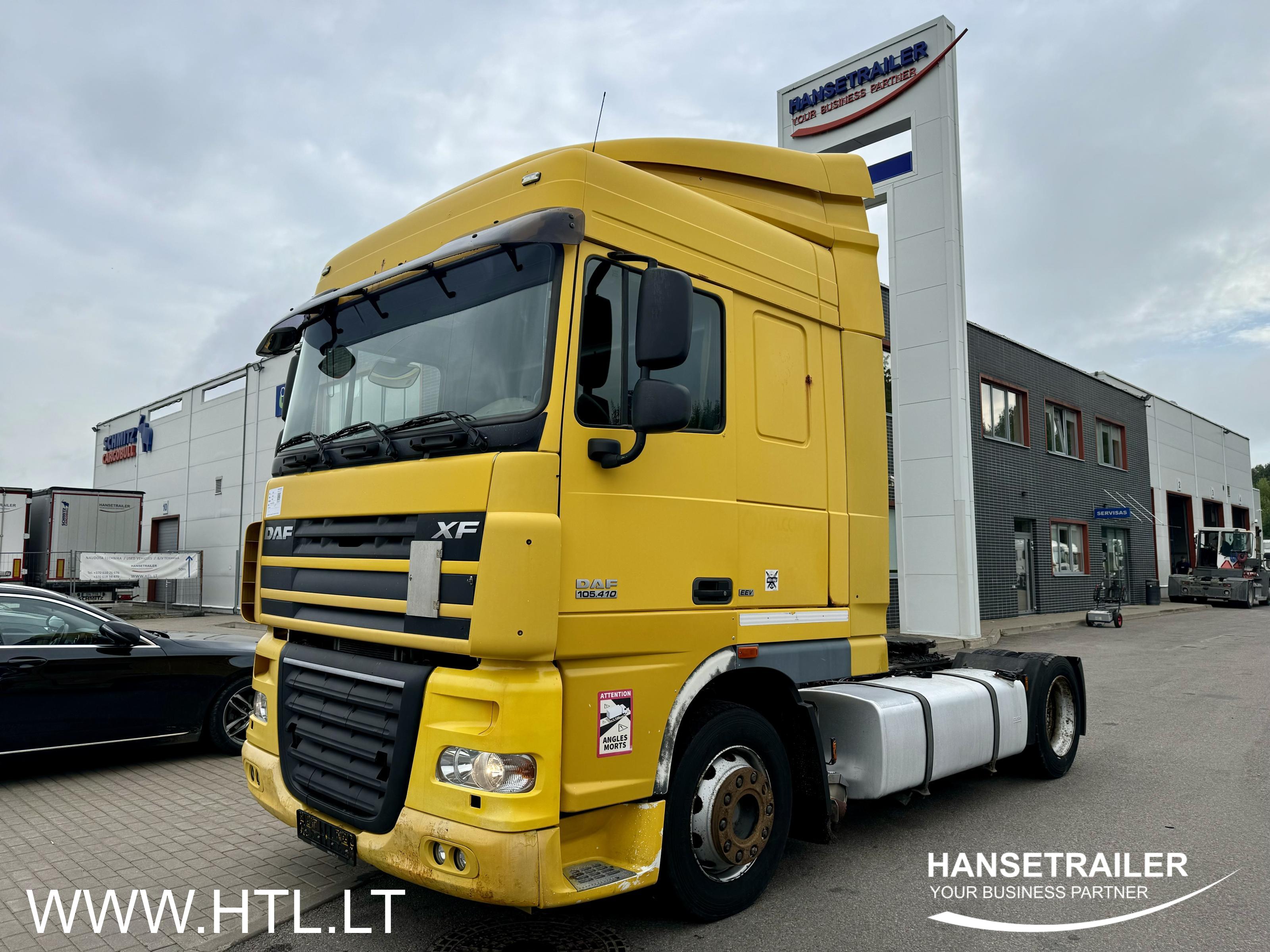 2012 vehículo tractor 4x2 DAF XF105.410 Mega Low Deck