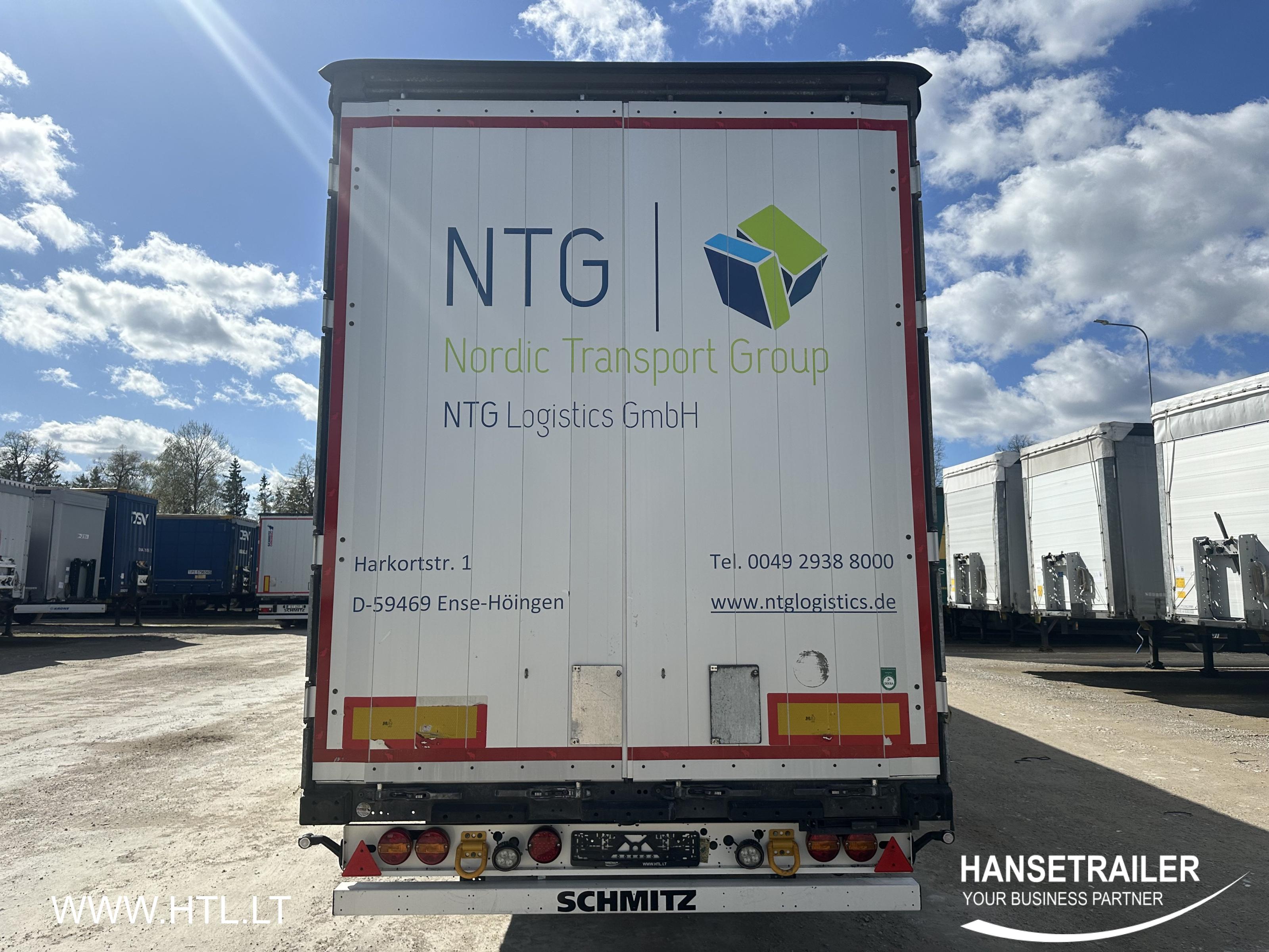 2018 Semitrailer Curtainsider Schmitz SCS 24 Mega Mega