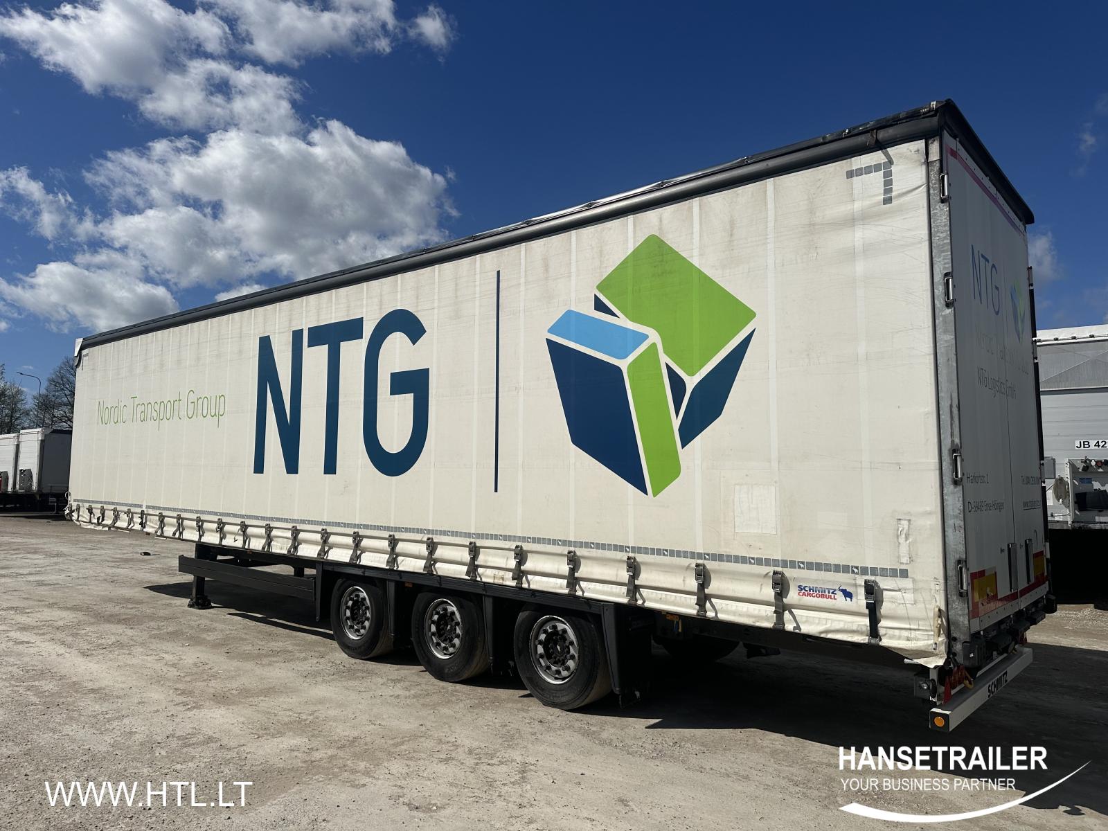 2018 Semitrailer Curtainsider Schmitz SCS 24 Mega Mega