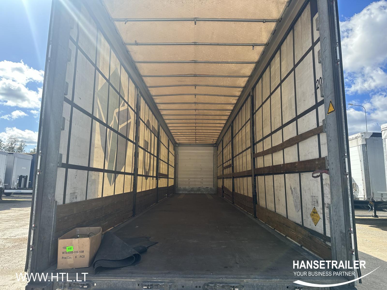 2018 Semitrailer Curtainsider Schmitz SCS 24 Mega Mega