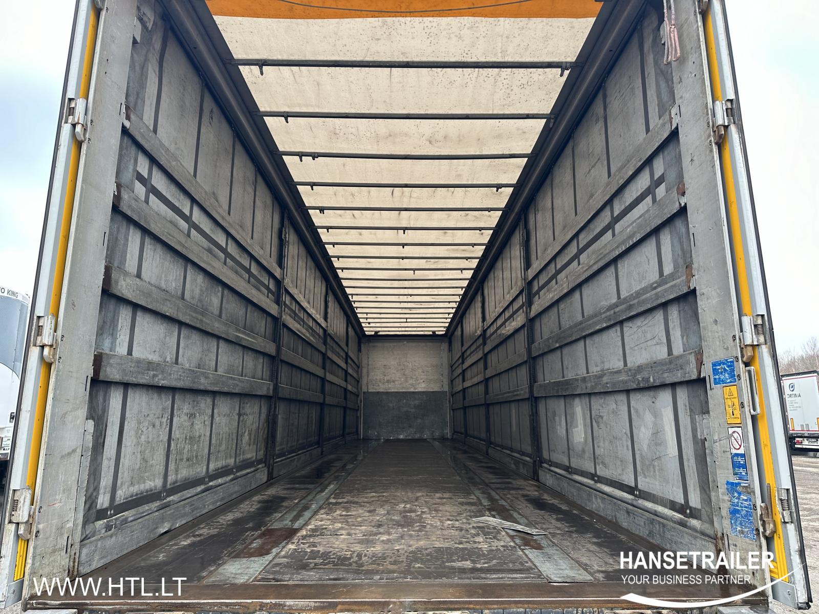 2013 Semitrailer Curtainsider Koegel SN 24 Lift axle