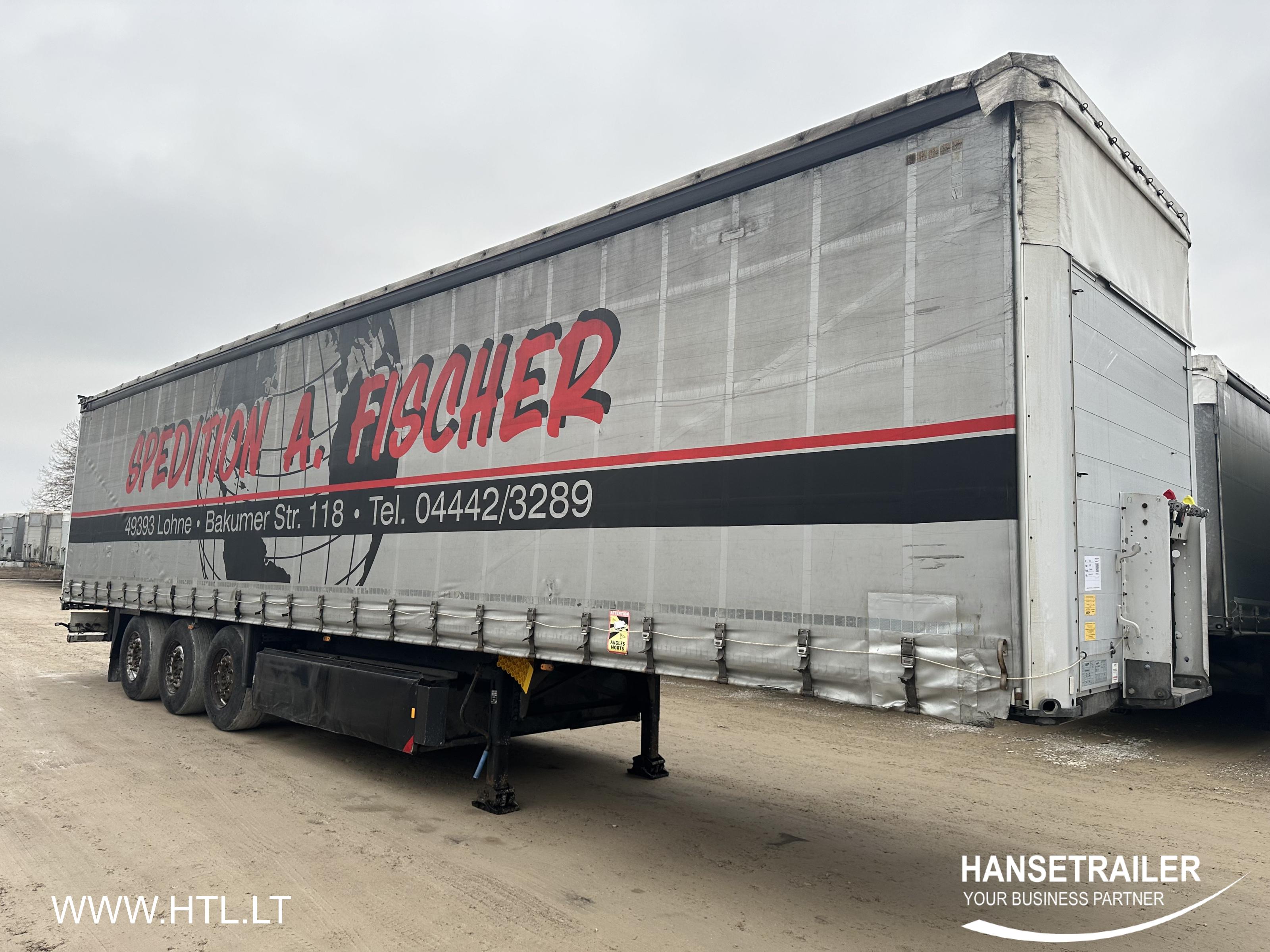 2012 Sattelanhänger Sattelcurtainsider Schmitz SCS 24/L Lift axle Multilock XL