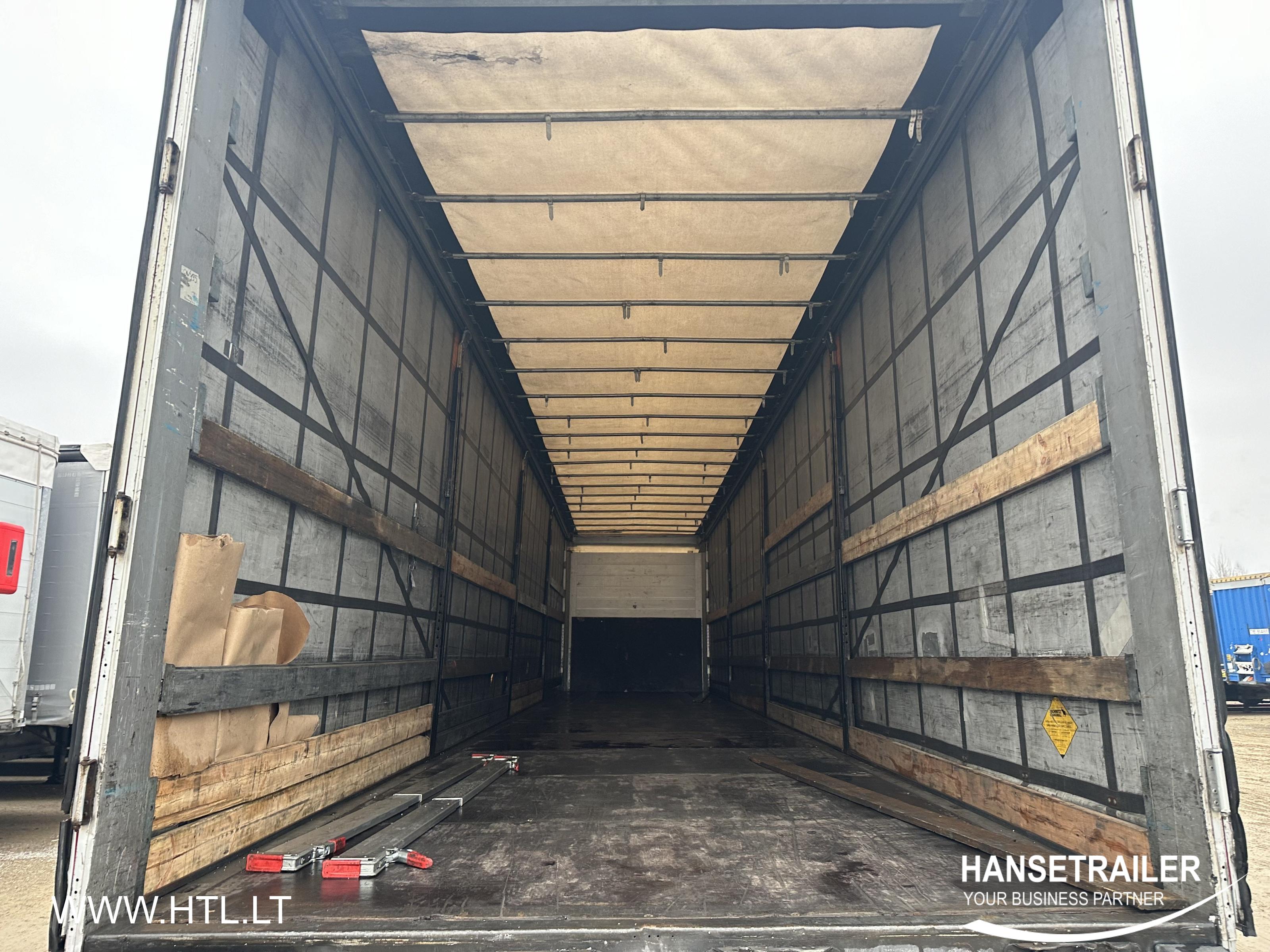 2012 Semitrailer Curtainsider Schmitz SCS 24/L Lift axle Multilock XL