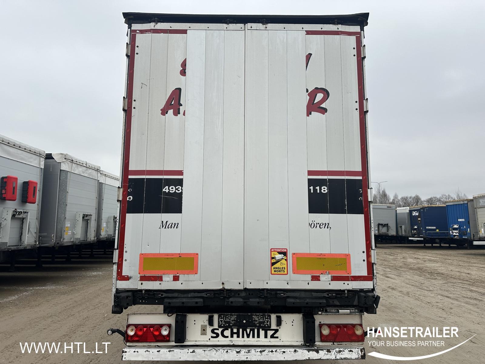 2012 Puspiekabe Gardīne Schmitz SCS 24/L Lift axle Multilock XL