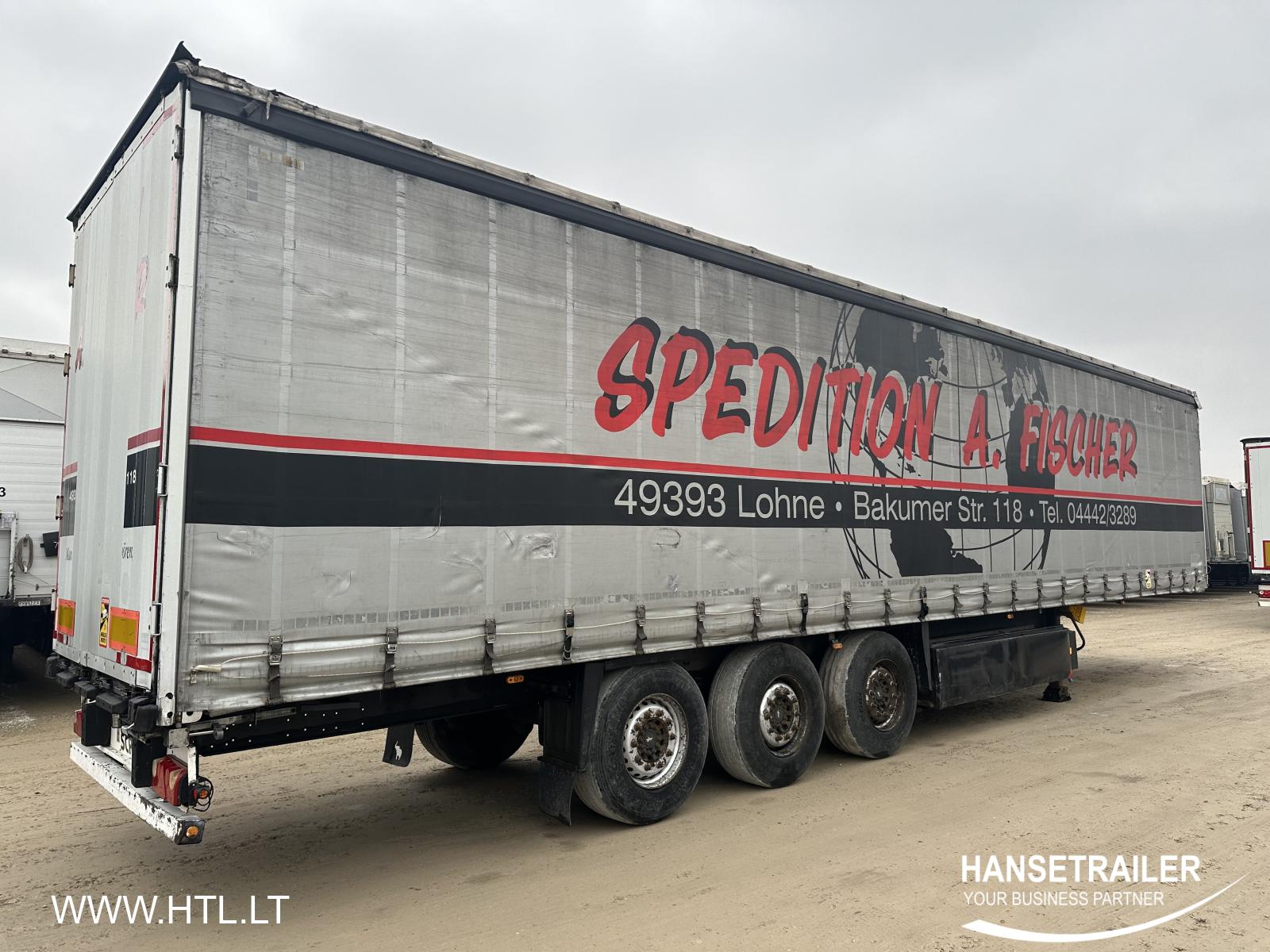 2012 Sattelanhänger Sattelcurtainsider Schmitz SCS 24/L Lift axle Multilock XL