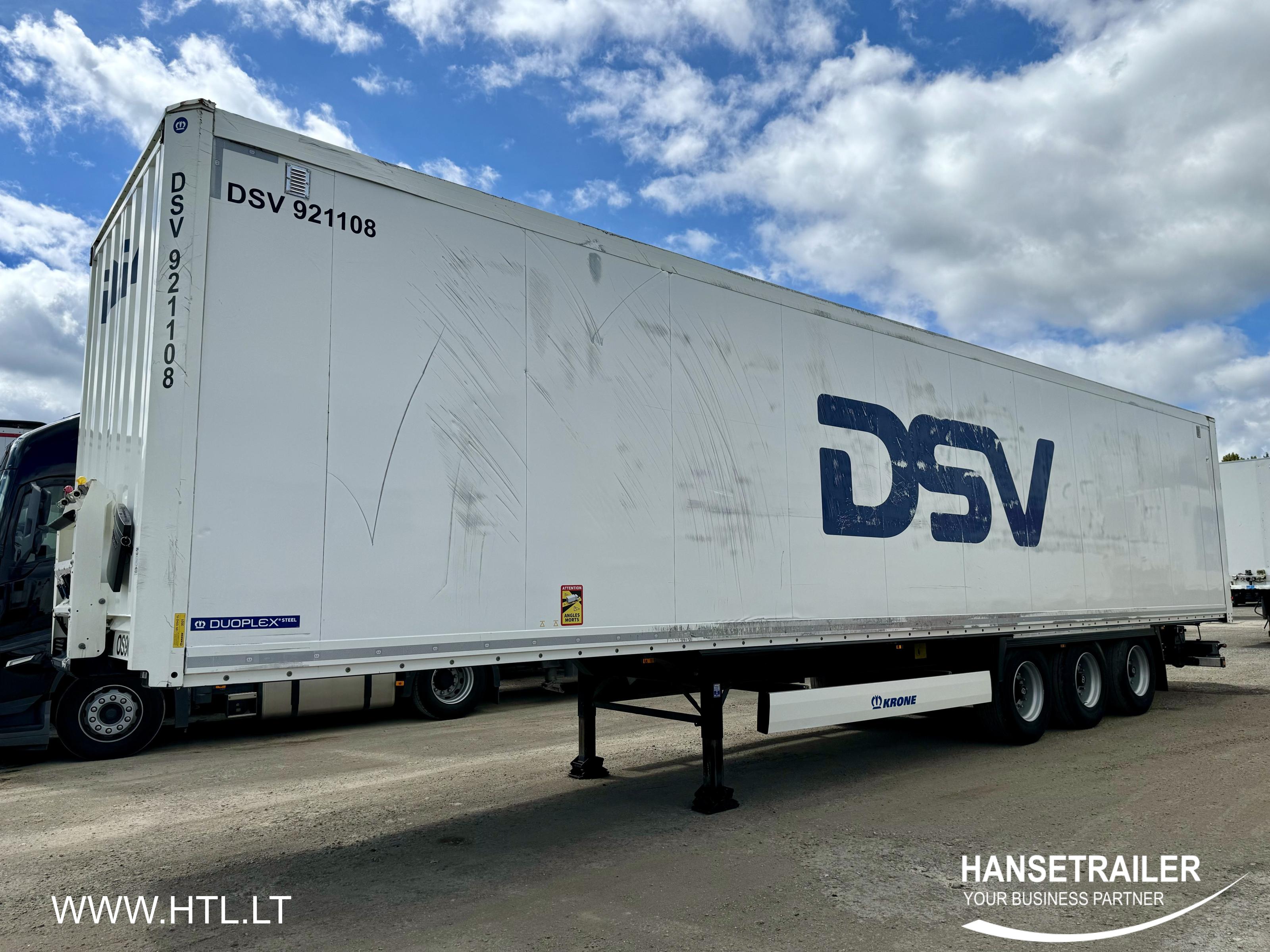 2022 Semitrailer Isotherm Krone SDR27 Double deck Doppelstock