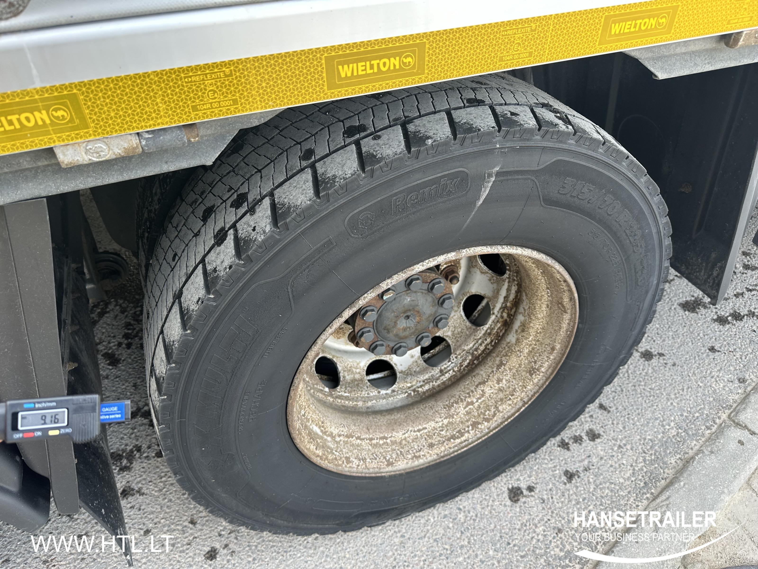 2015 Autovilciens Gardīne Mercedes-Benz Actros 2541