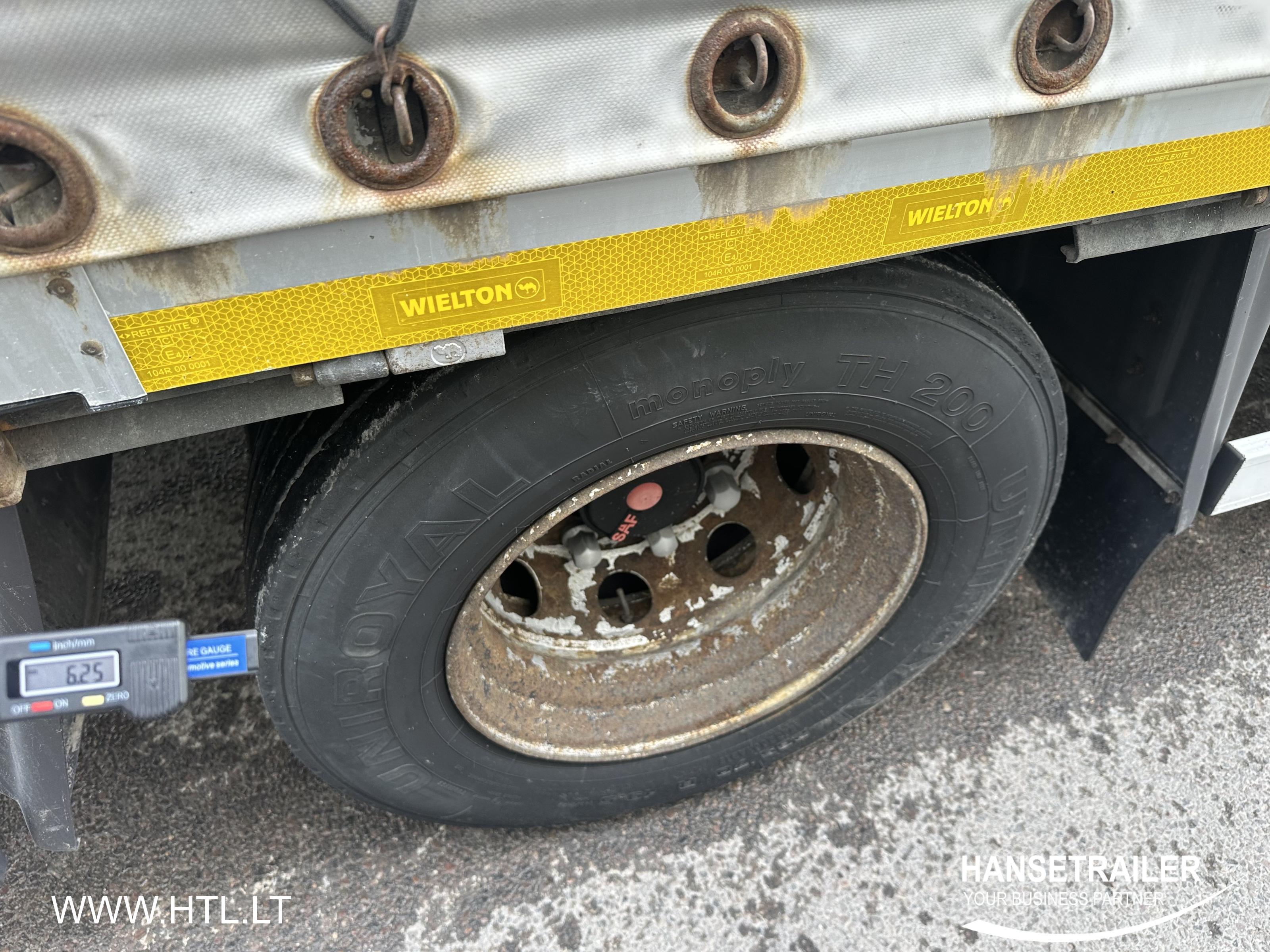 2015 Autovilciens Gardīne Mercedes-Benz Actros 2541