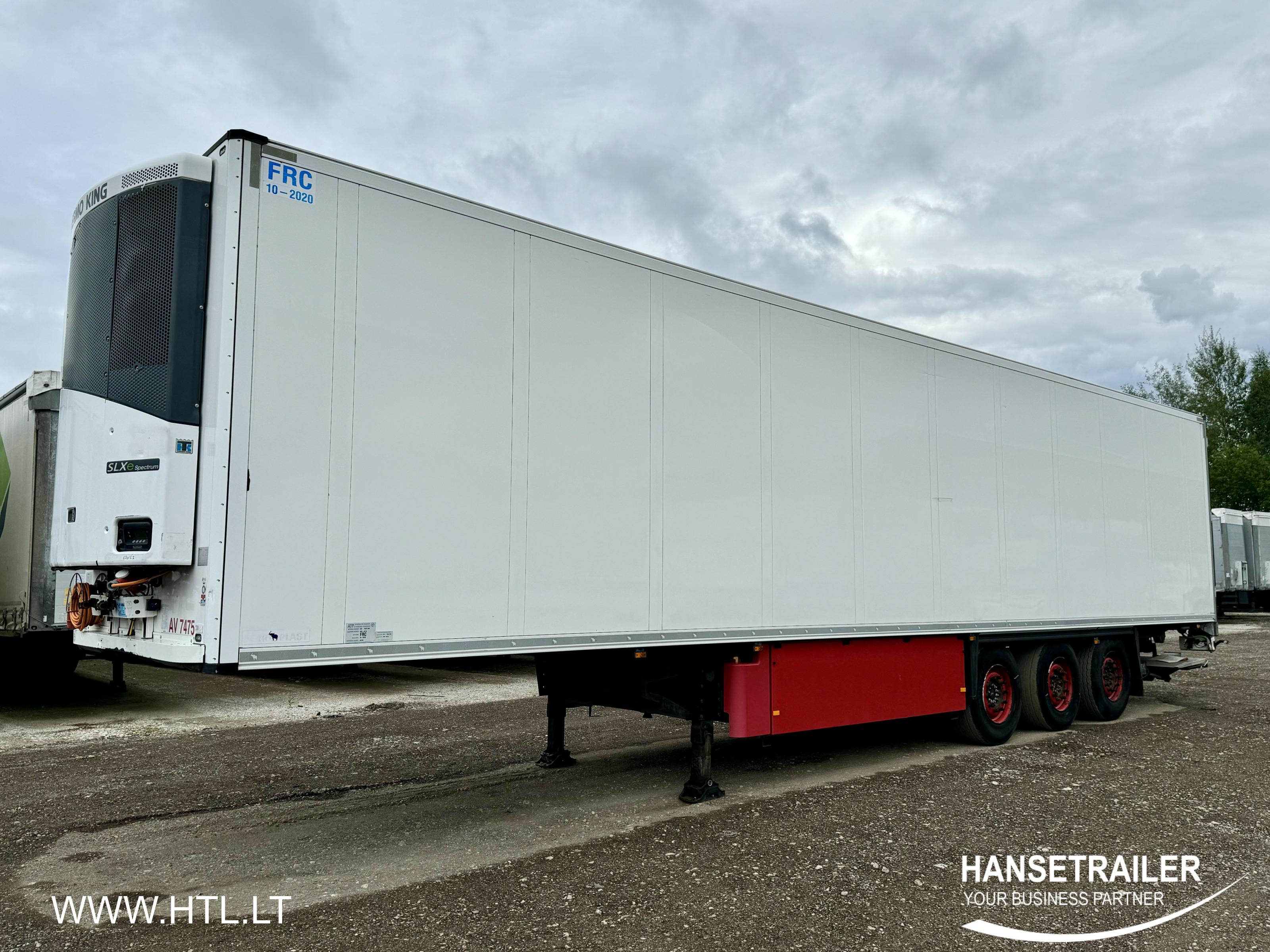 2014 Puoliperävaunu Kylmäkone Schmitz SKO 24 Thermoking Double Deck Multitemp