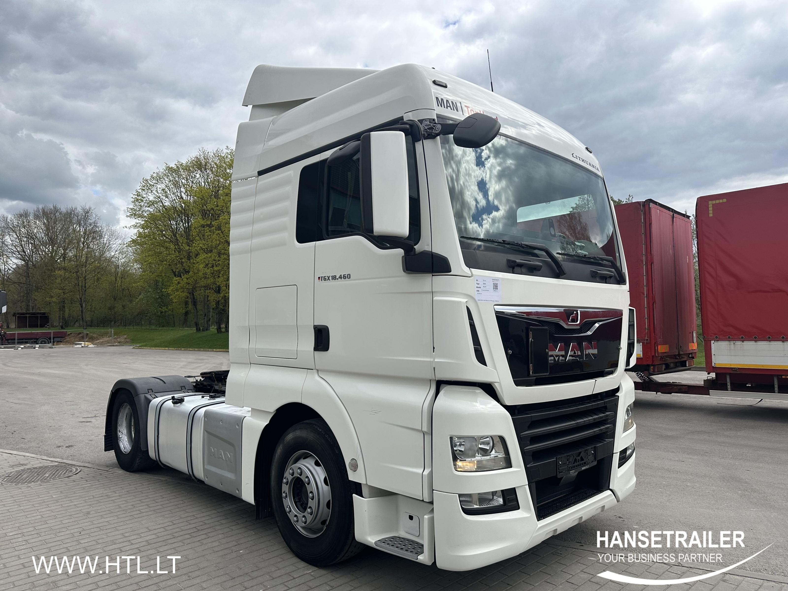 2018 Vilkikas 4x2 MAN TGX 18.460