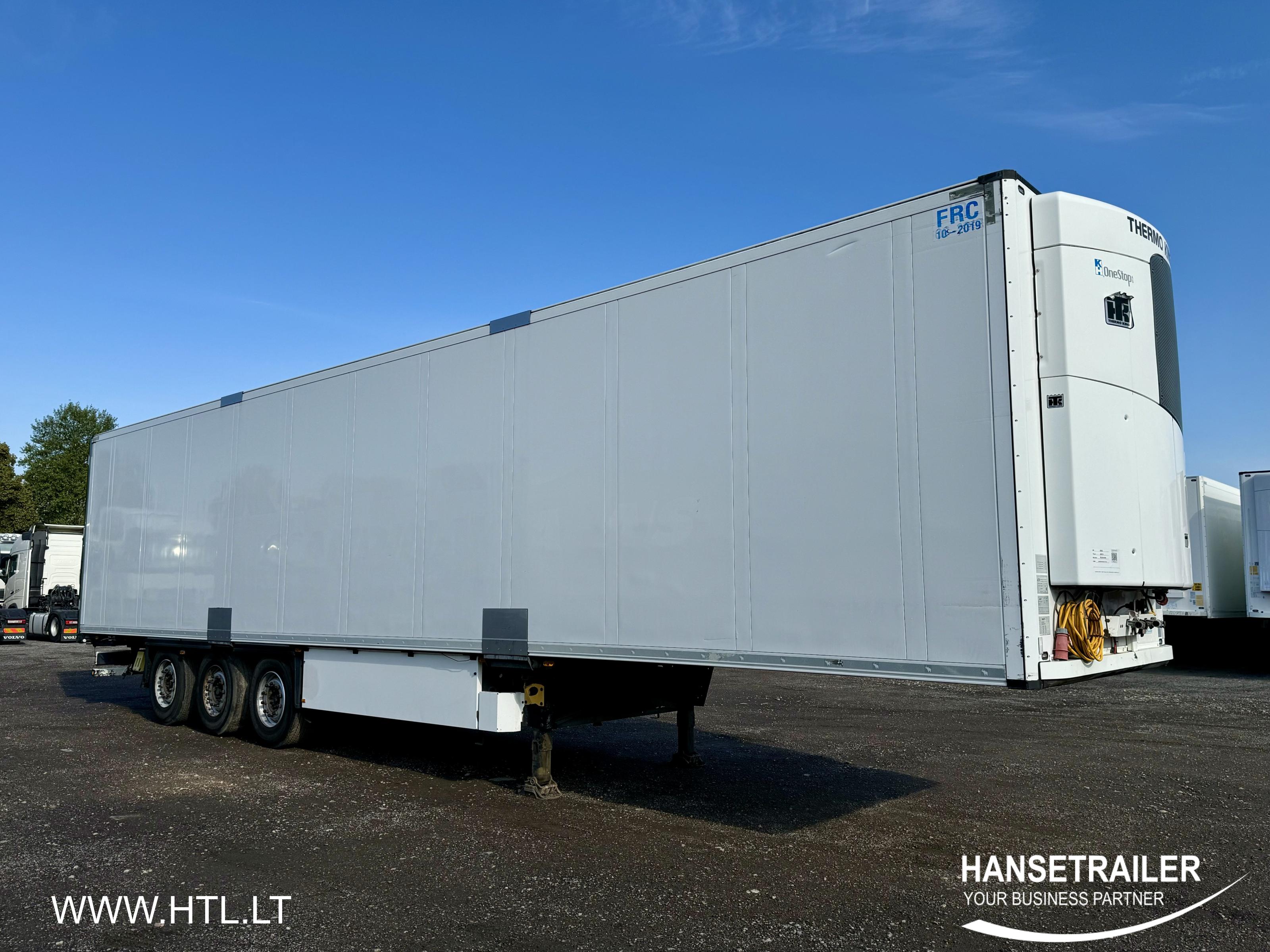 2013 Puoliperävaunu Kylmäkone Schmitz SKO 24 Thermoking Double Deck Multitemp