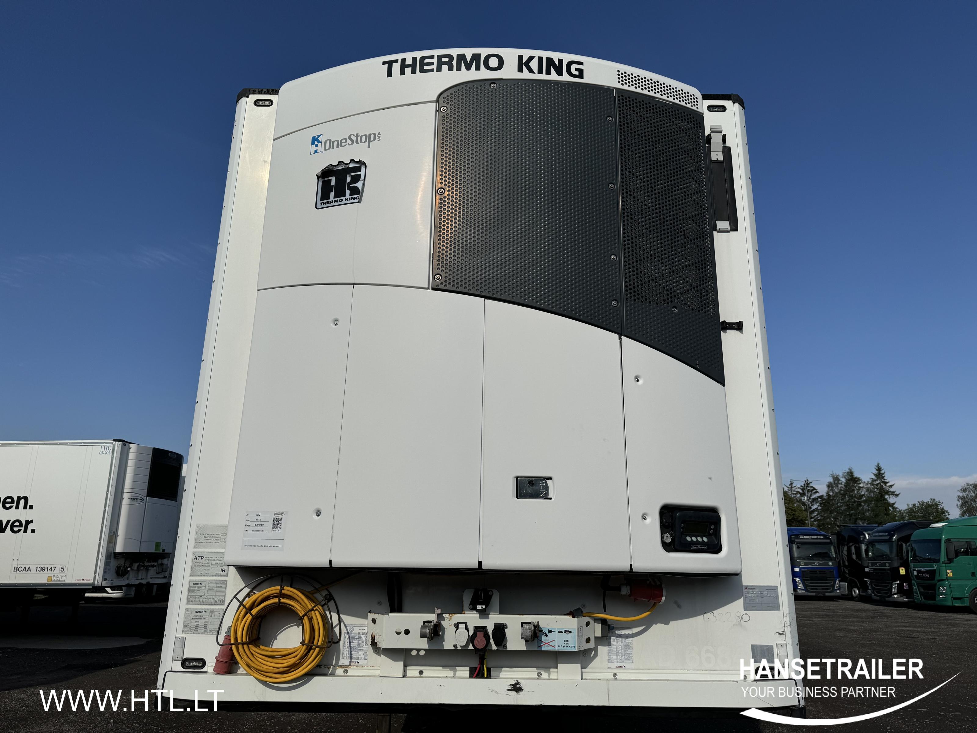 2013 Puoliperävaunu Kylmäkone Schmitz SKO 24 Thermoking Double Deck Multitemp