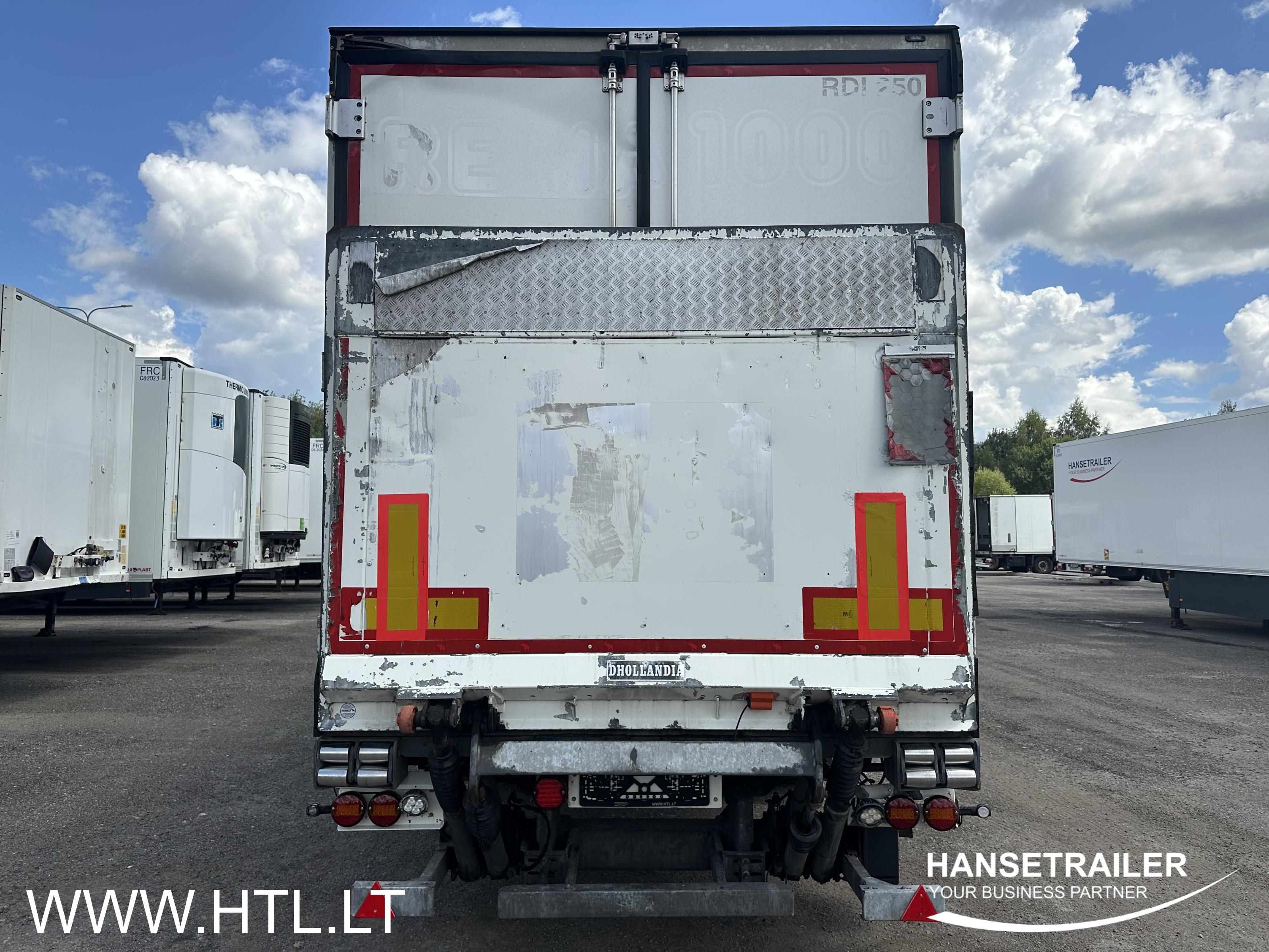 2016 Poolhaagis Külmik Schmitz SKO 24 2 LIFT AXLES Standart box