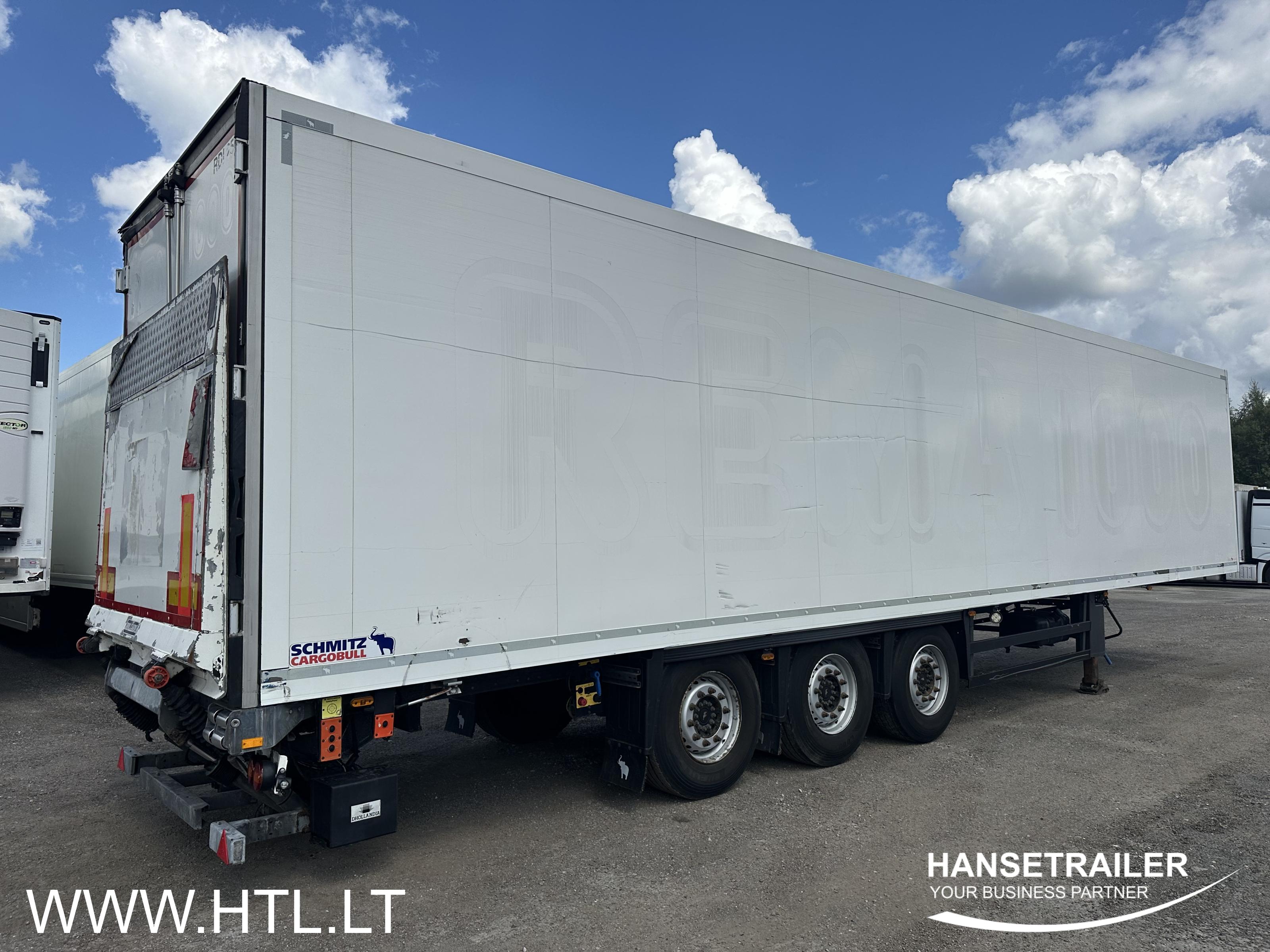 2016 Poolhaagis Külmik Schmitz SKO 24 2 LIFT AXLES Standart box