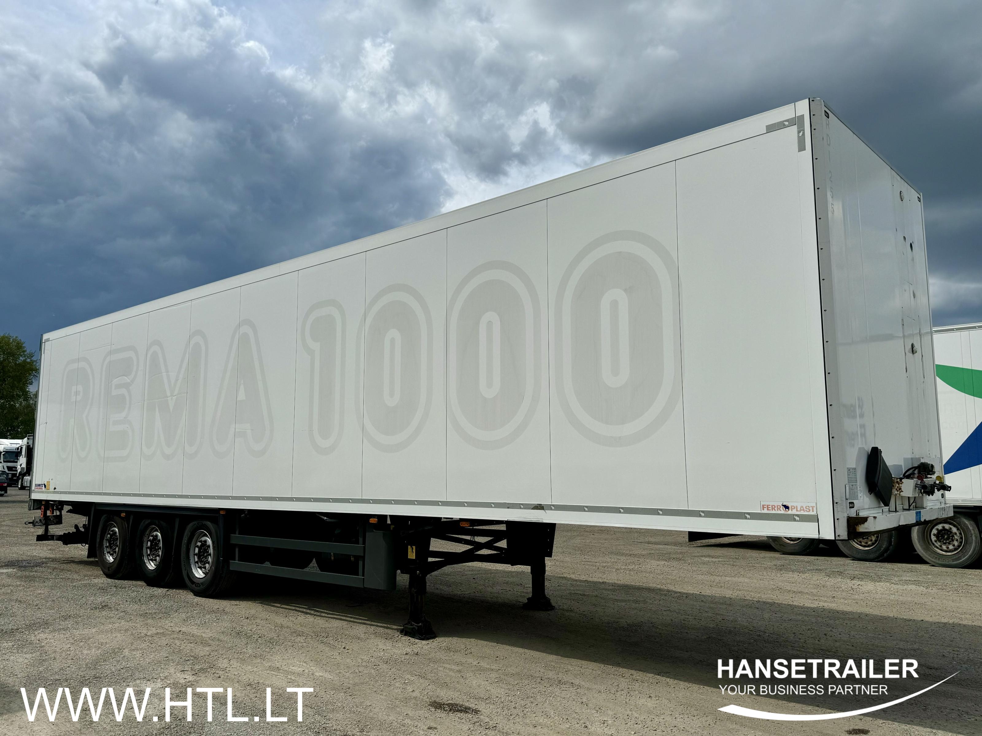 2016 Semitrailer Reefer Schmitz SKO 24 2 LIFT AXLES Standart box