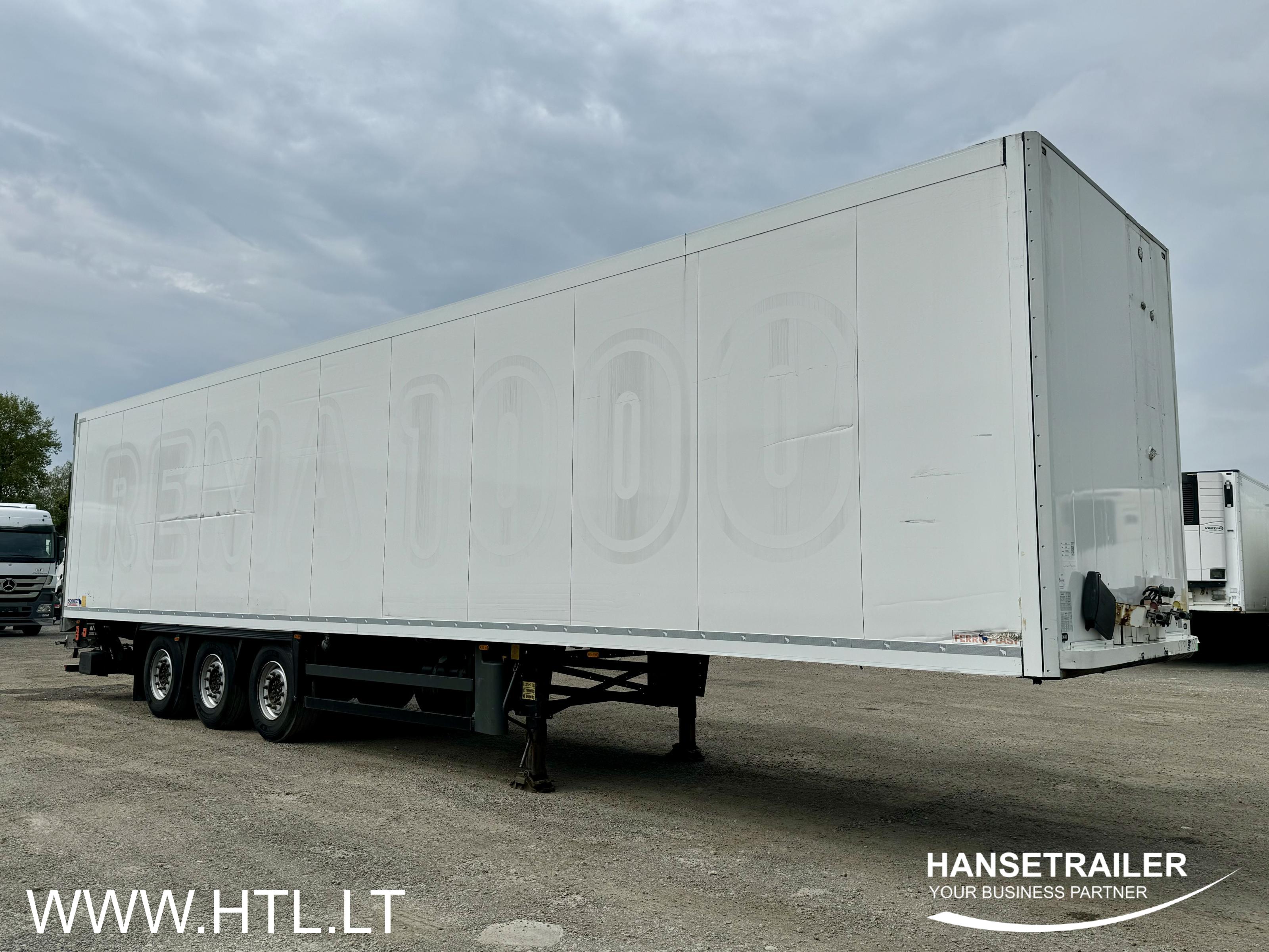 2016 Semitrailer Reefer Schmitz SKO 24 2 LIFT AXLES Standart box