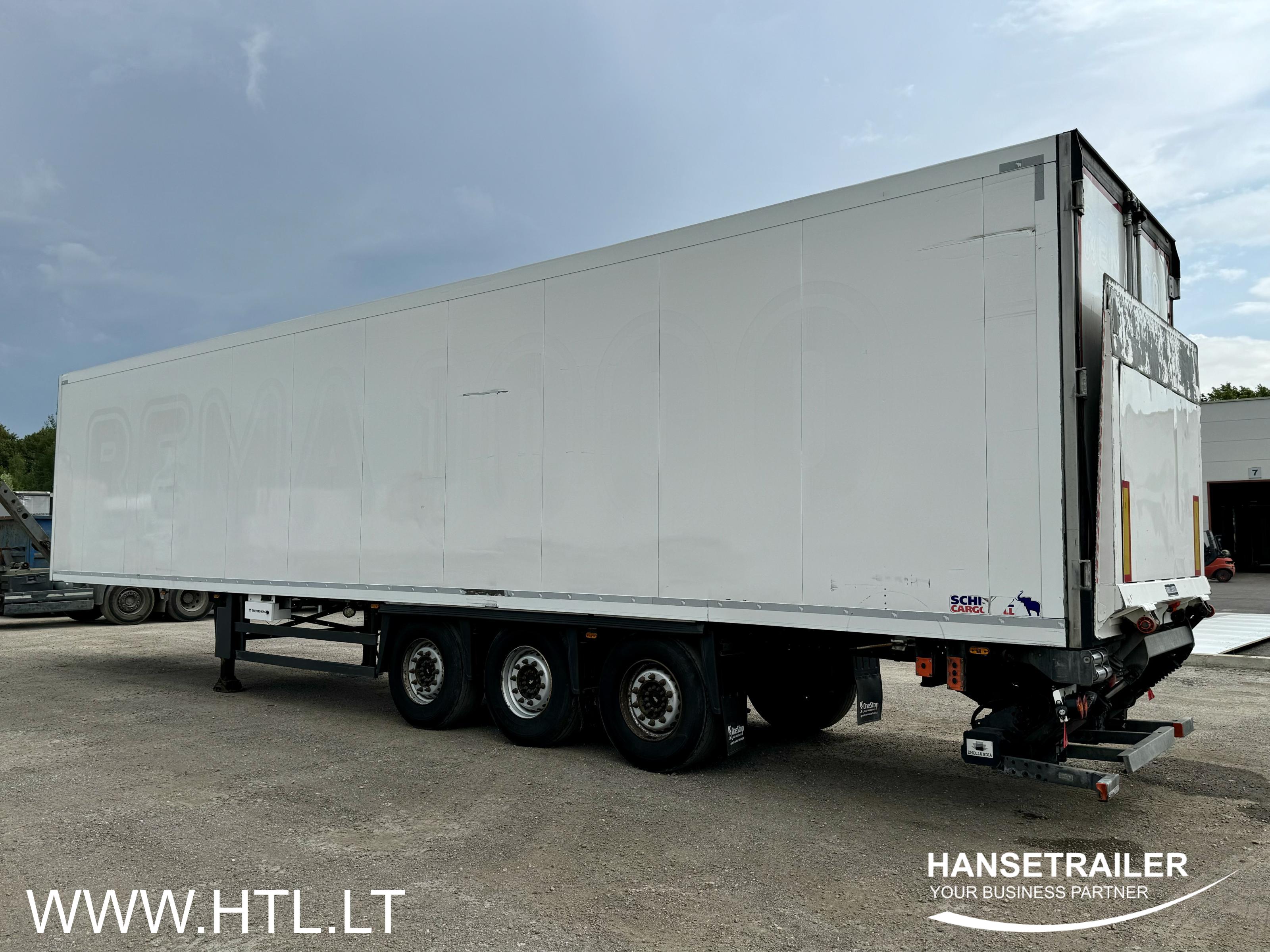 2016 Poolhaagis Külmik Schmitz SKO 24 2 LIFT AXLES Standart box