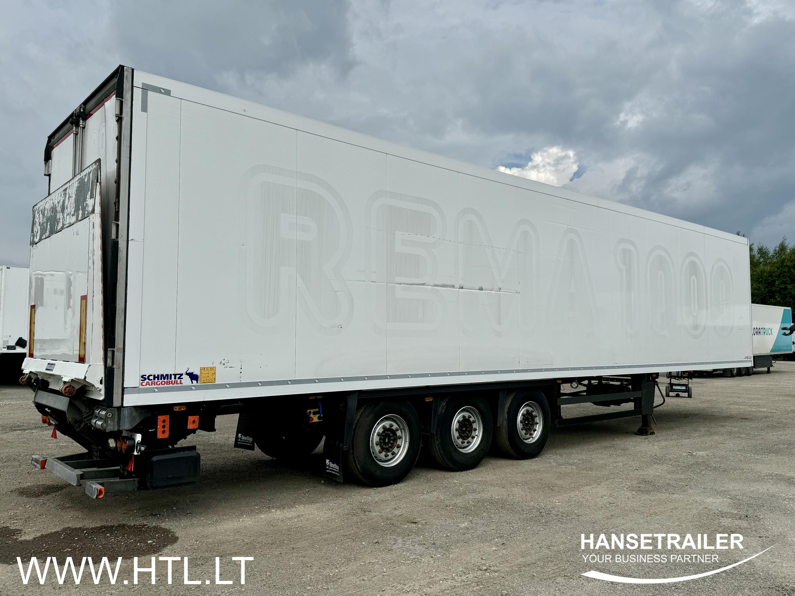 2016 Semitrailer Reefer Schmitz SKO 24 2 LIFT AXLES Standart box