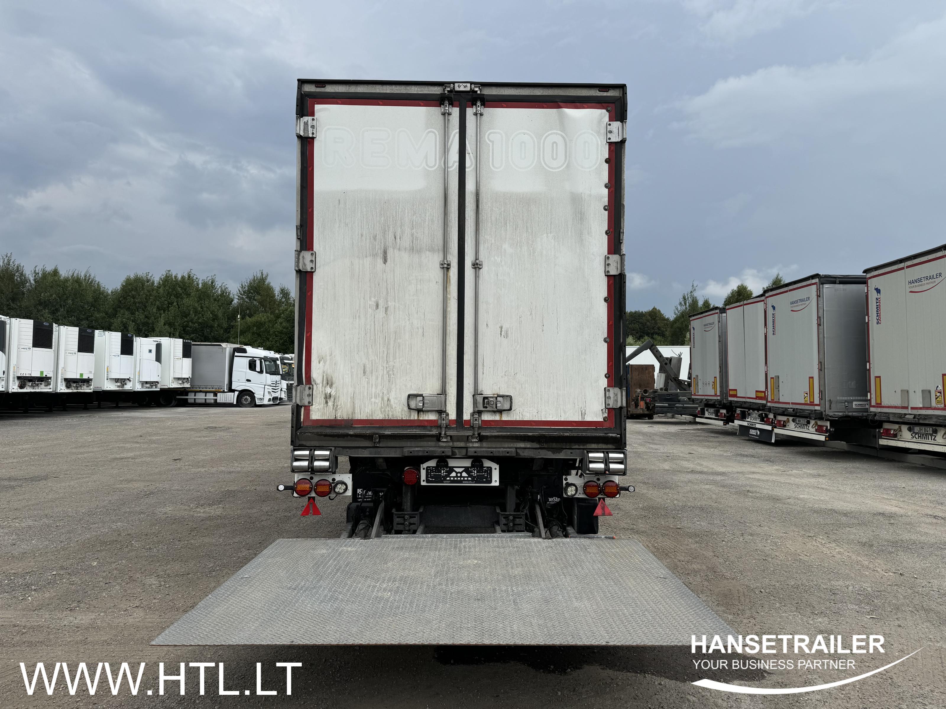 2016 Semitrailer Reefer Schmitz SKO 24 2 LIFT AXLES Standart box