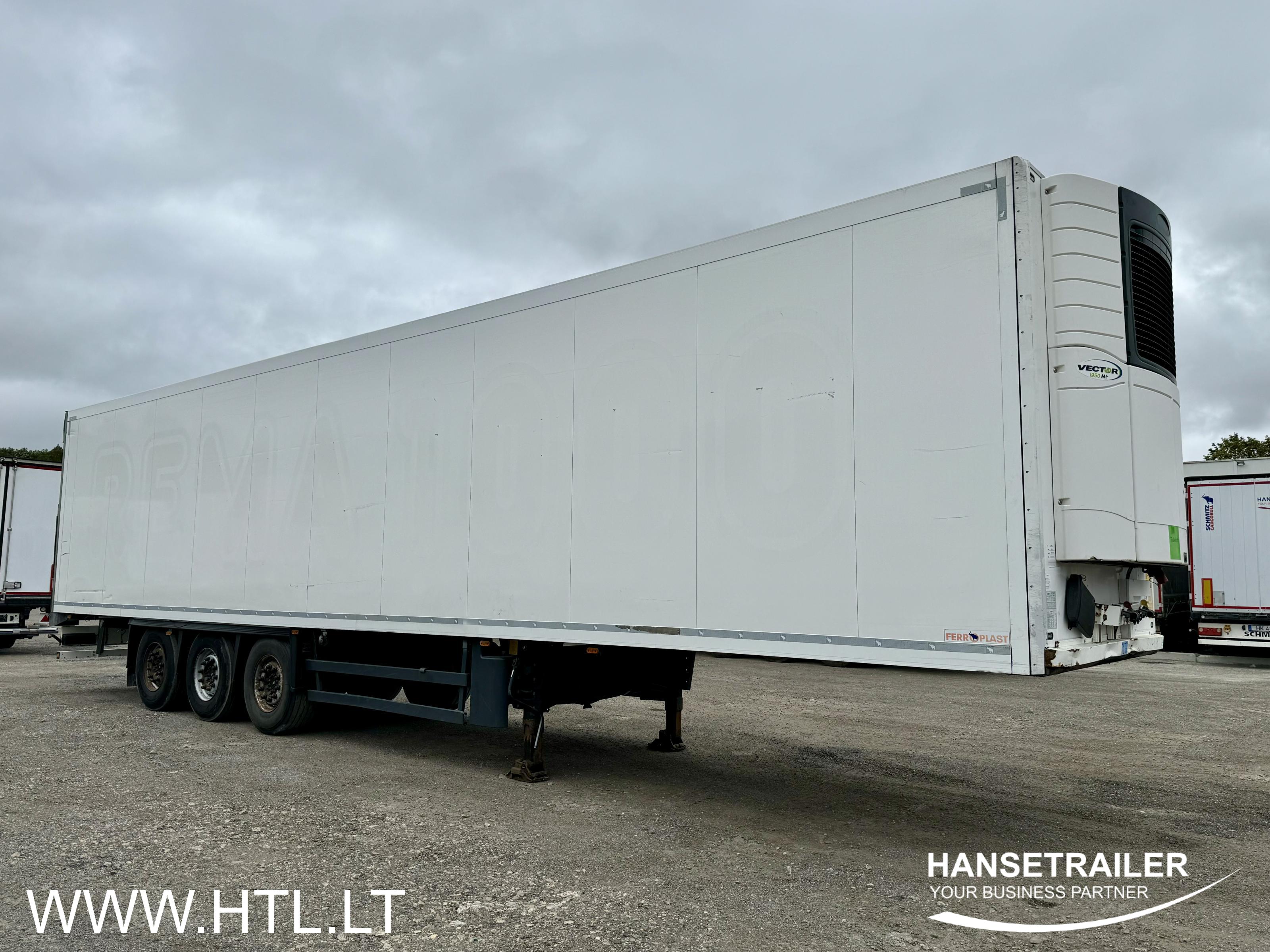 2016 Semitrailer Reefer Schmitz SKO 24 2 LIFT AXLES