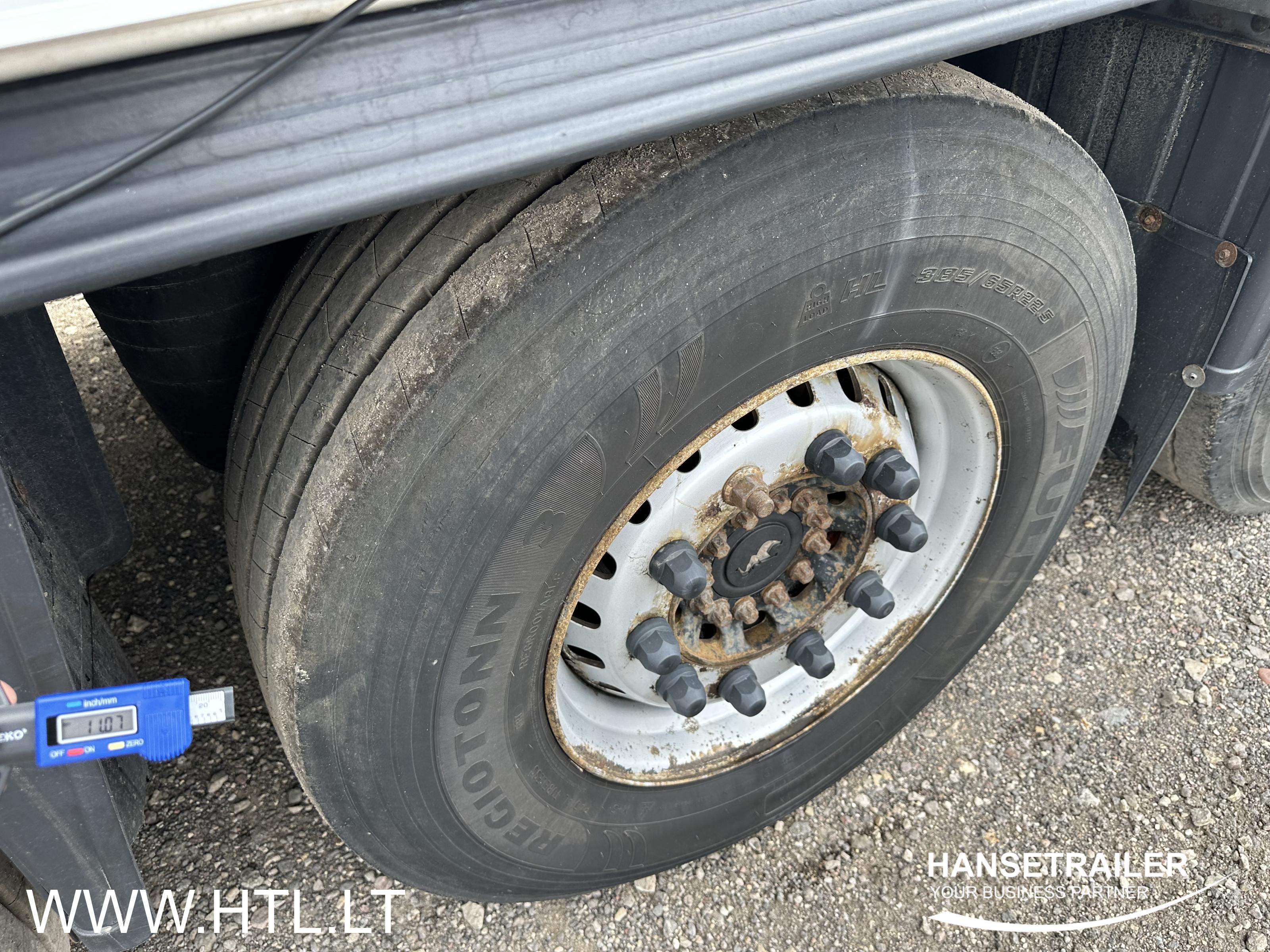 2016 Semitrailer Reefer Schmitz SKO 24 2 LIFT AXLES