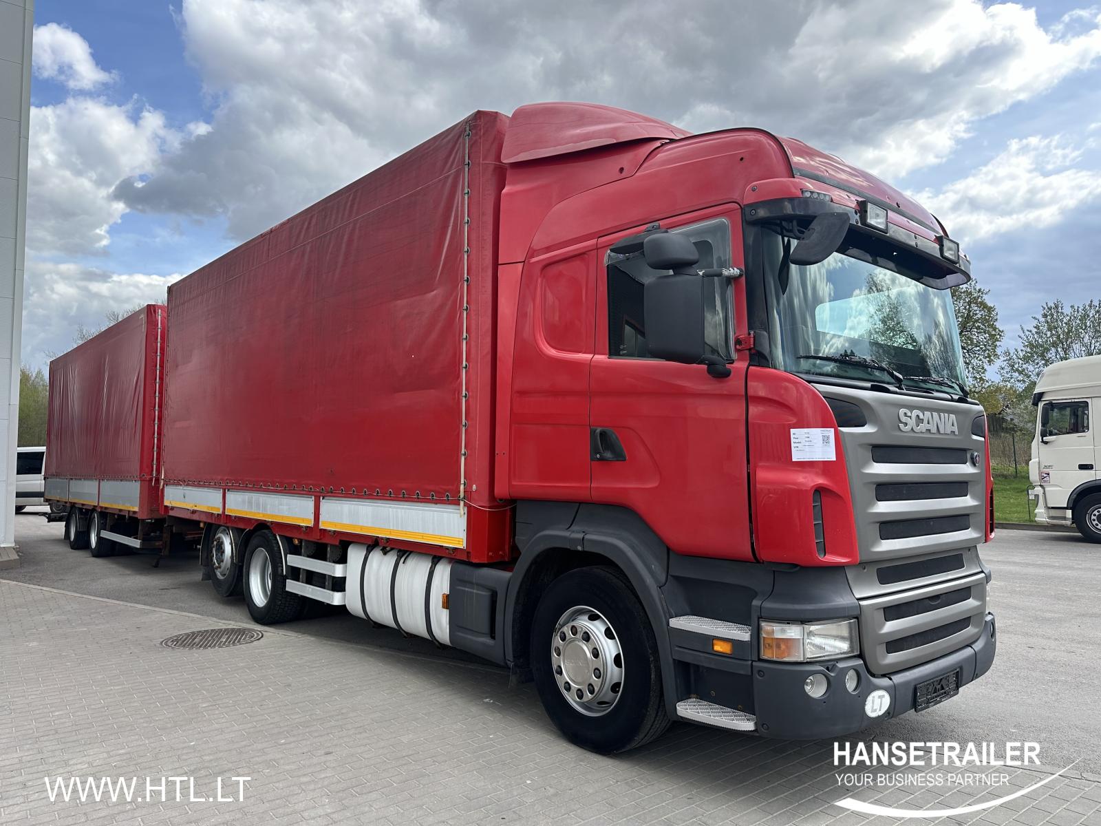 2006 Autotrain Curtainsider Scania R420 Euro 4 Semi-Automatic