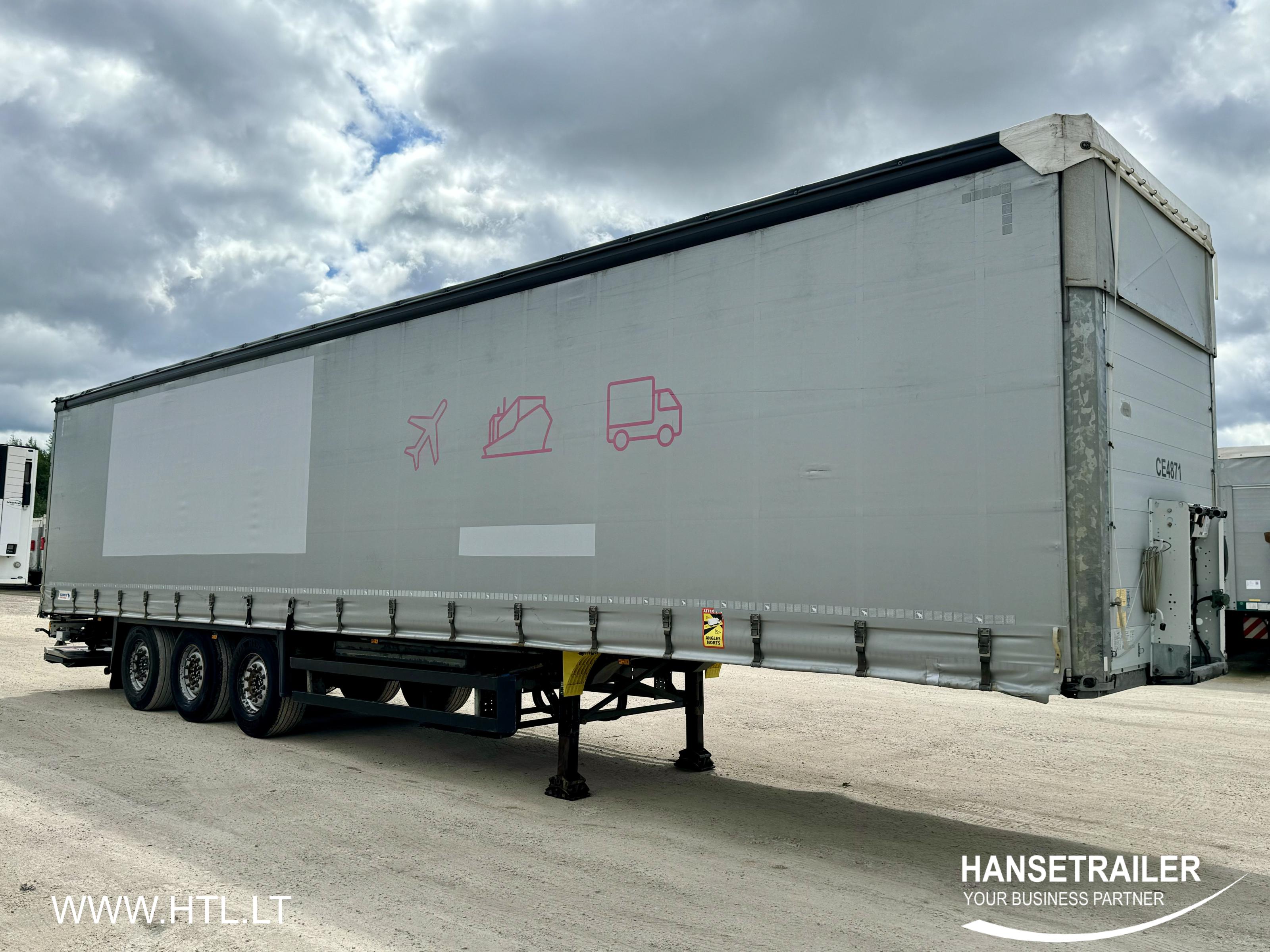 2017 Sattelanhänger Sattelcurtainsider Schmitz SCS 24 Multilock XL Tail Lift