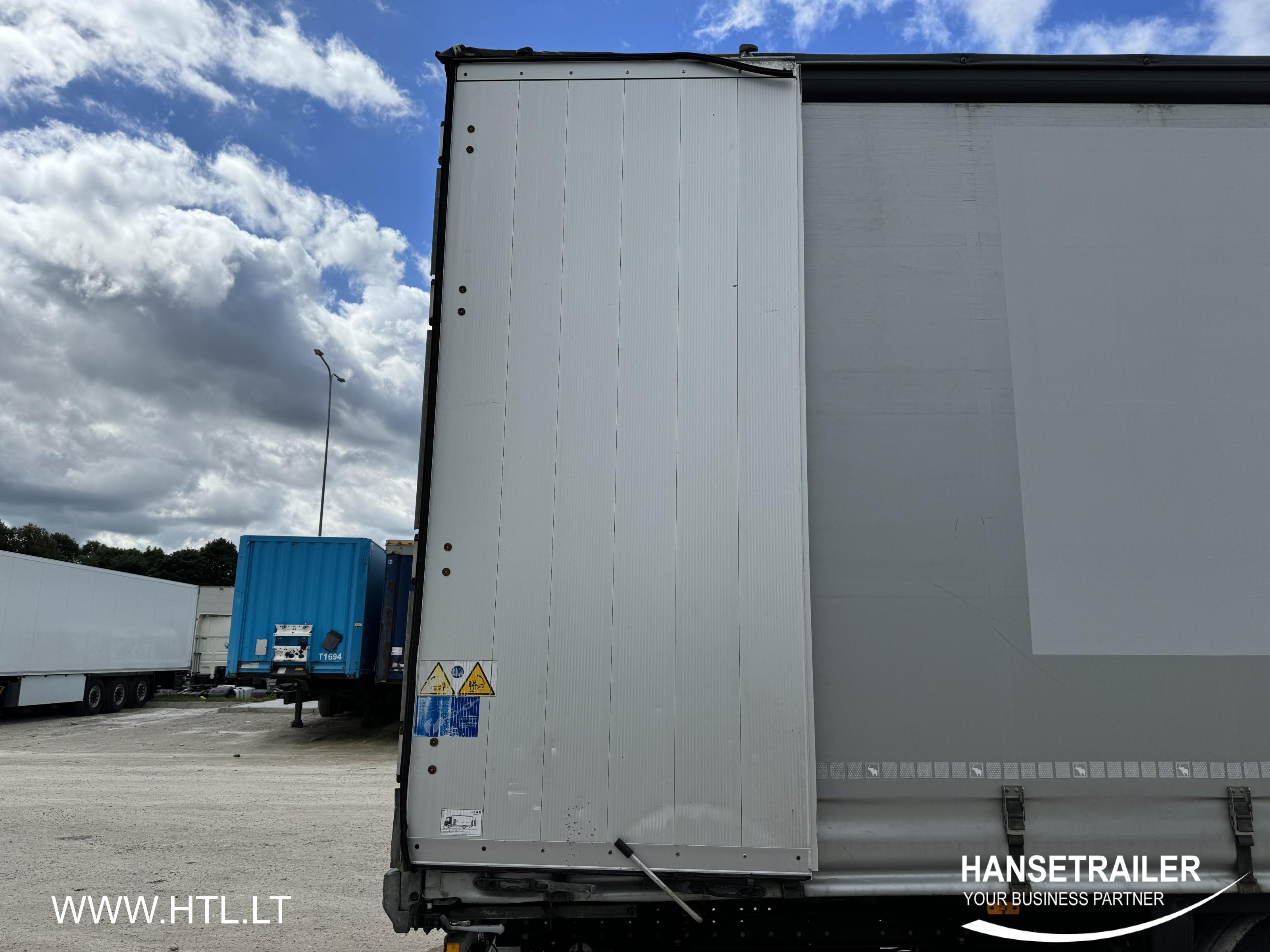 2017 Semitrailer Curtainsider Schmitz SCS 24 Hydraulic roof