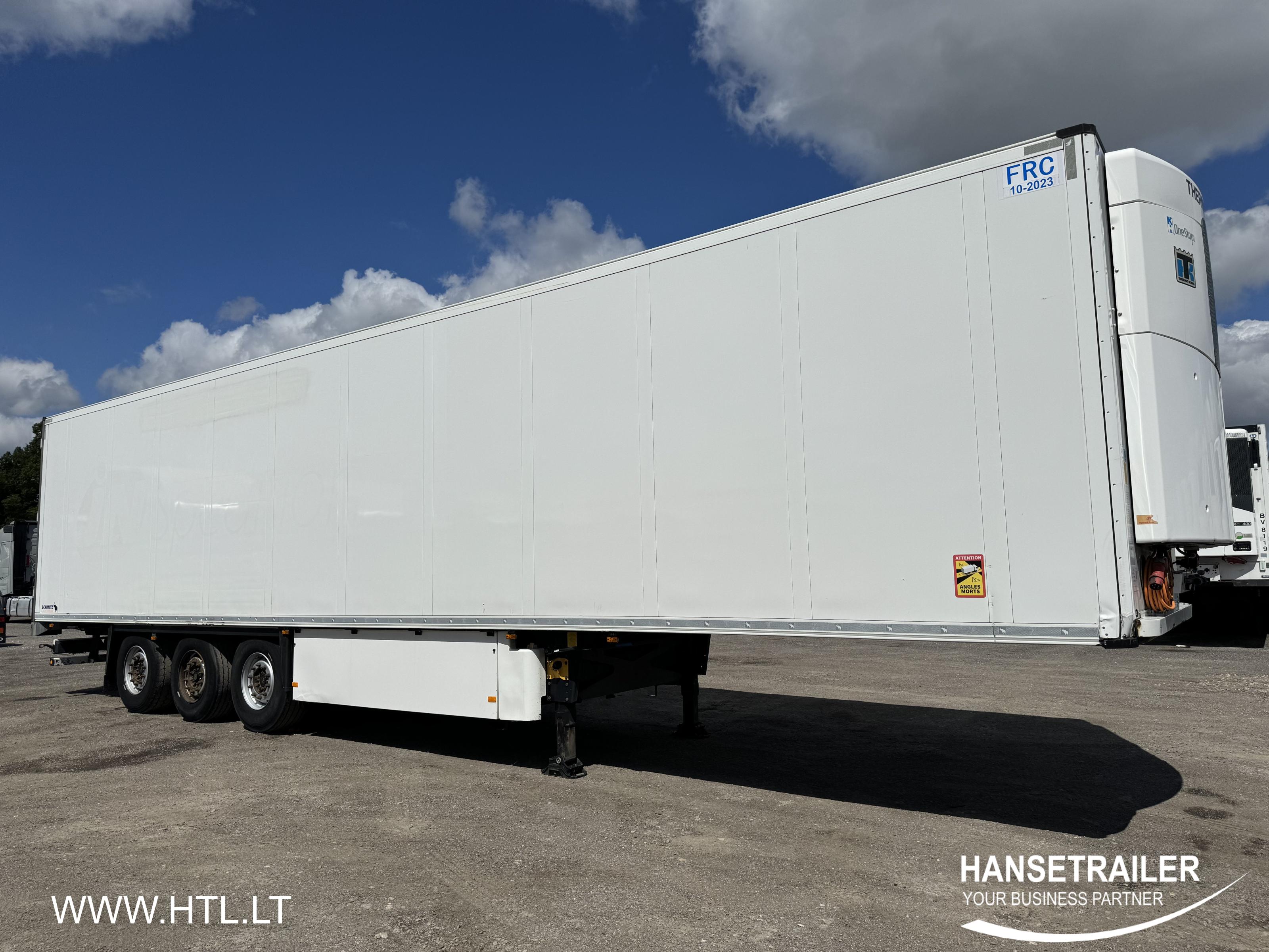 2014 Poolhaagis Külmik Schmitz SKO 24 Thermoking Double Deck Multitemp