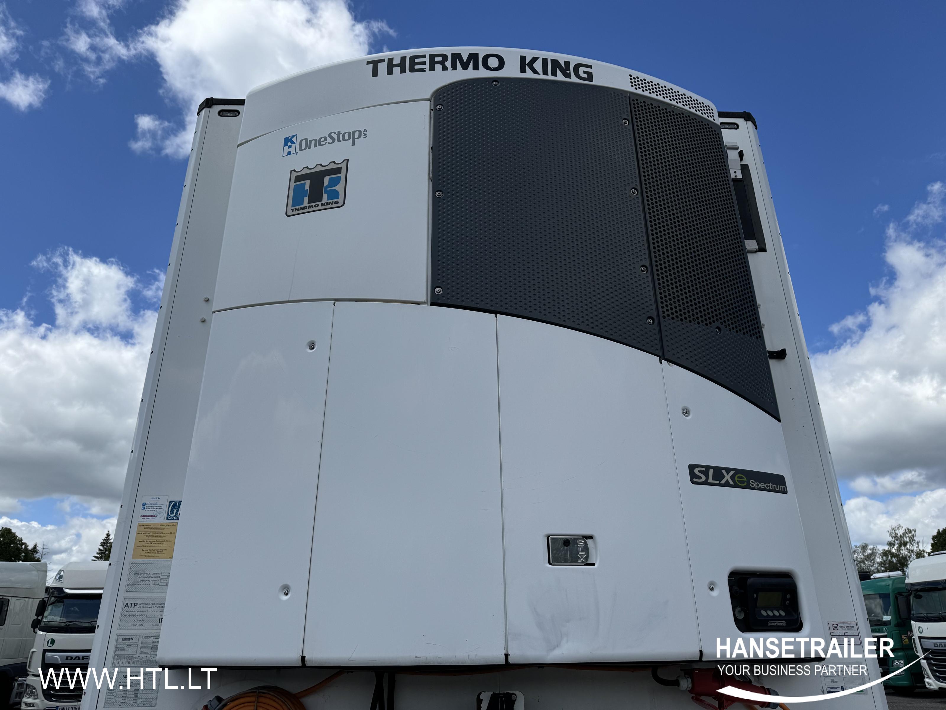 2014 Puoliperävaunu Kylmäkone Schmitz SKO 24 Thermoking Double Deck Multitemp