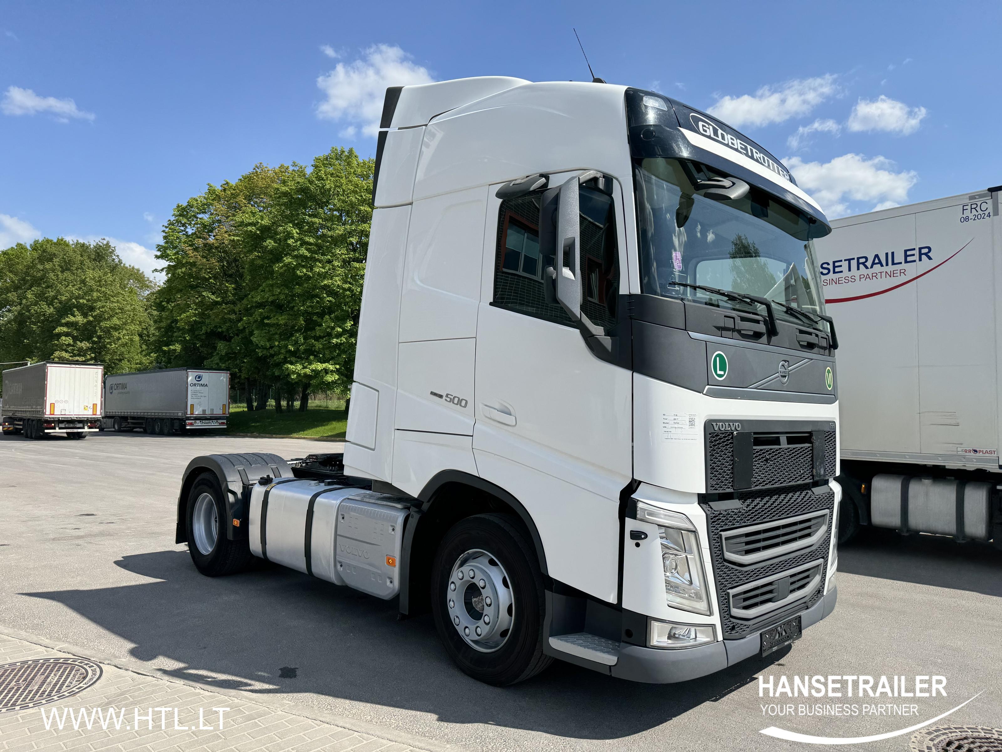 2017 tracteurs 4x2 Volvo FH FH500 VEB+